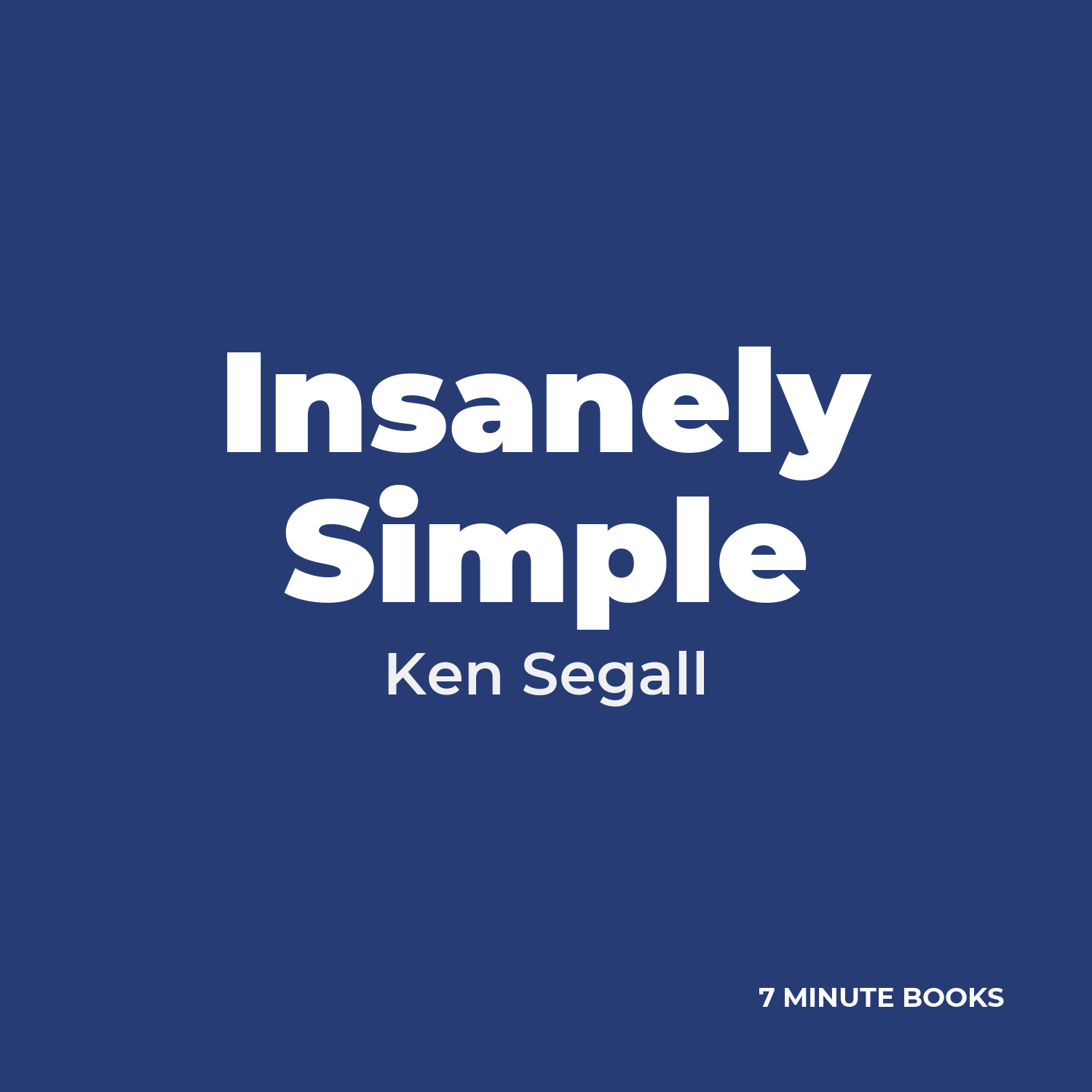 Insanely Simple cover