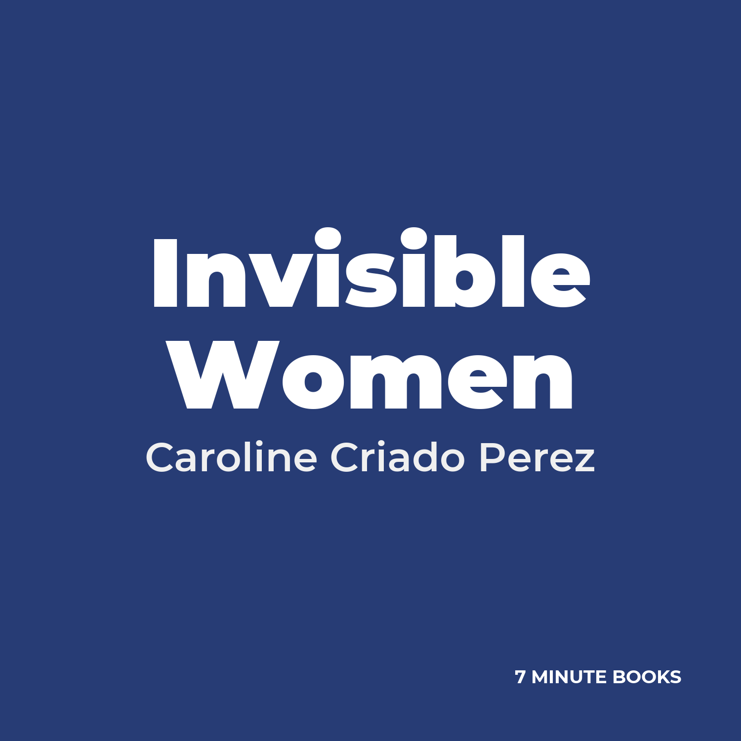 Invisible Women cover