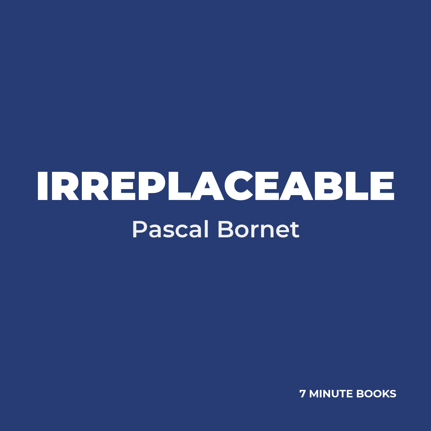 IRREPLACEABLE cover