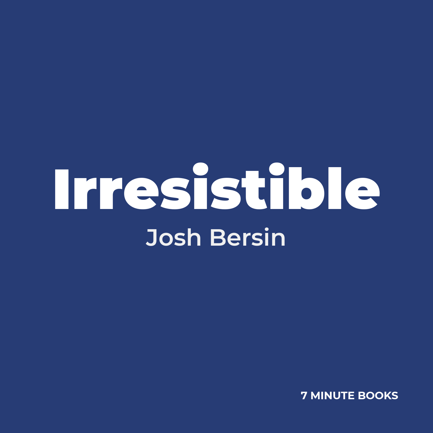 Irresistible cover