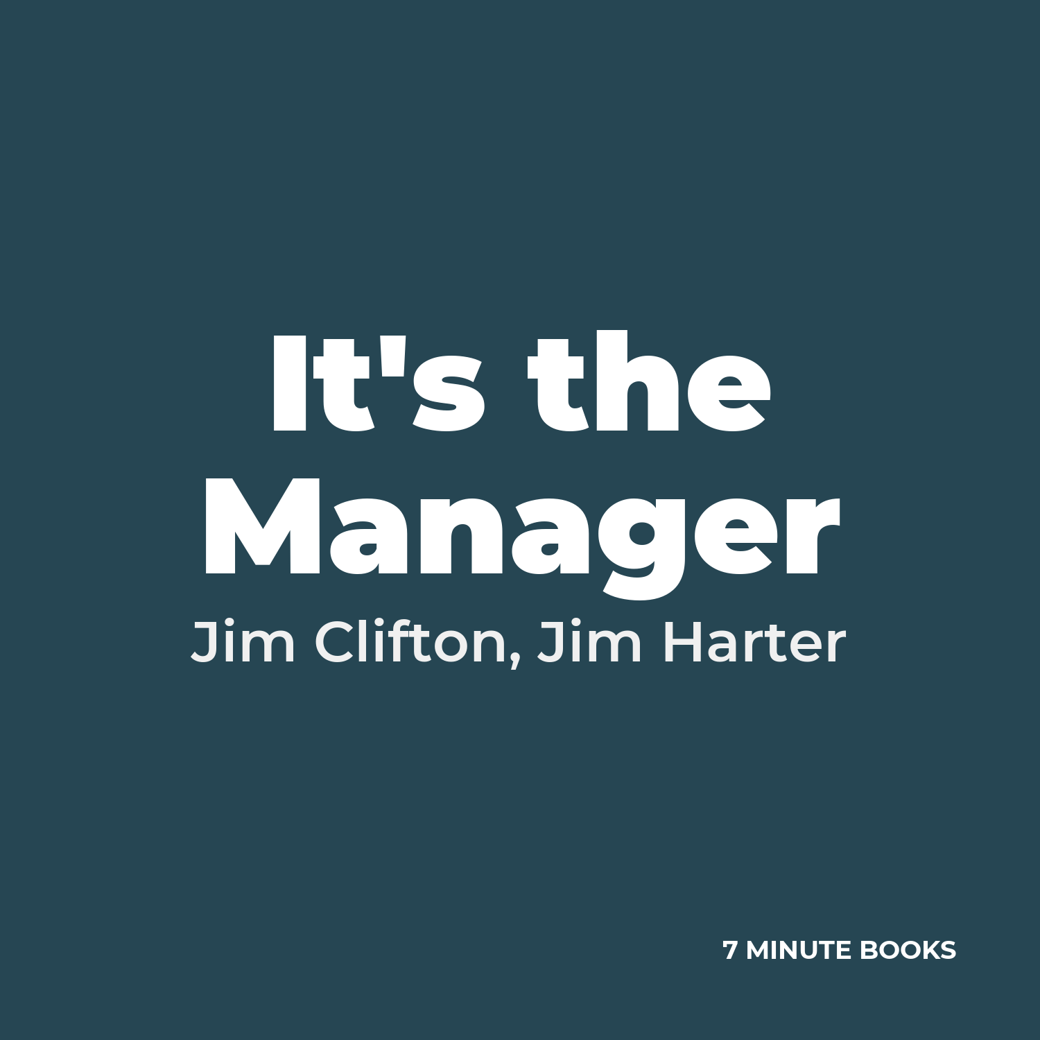 It's the Manager cover