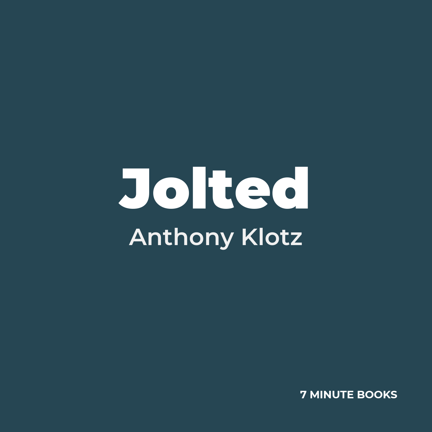 Jolted cover