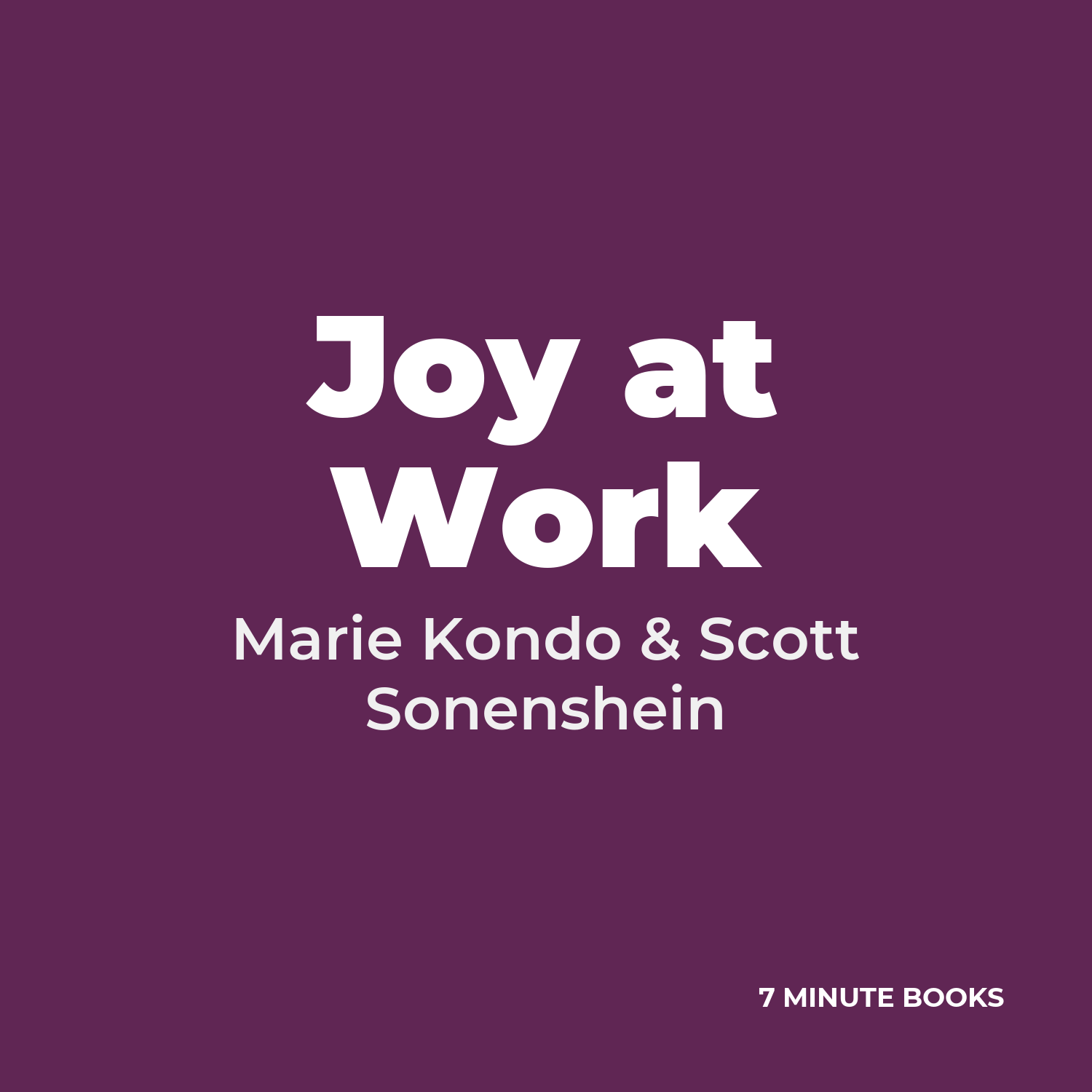 Joy at Work cover