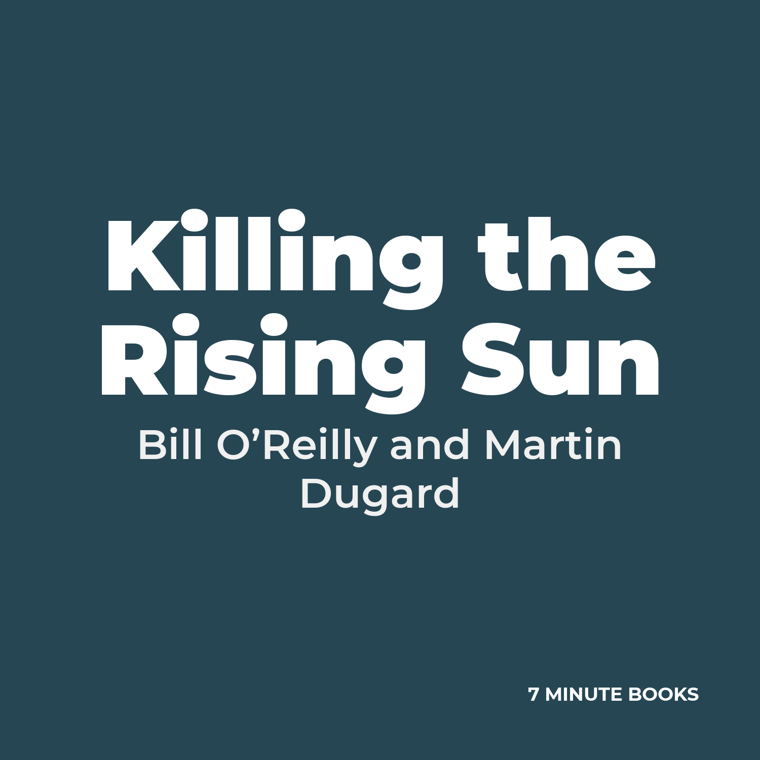 Killing the Rising Sun cover