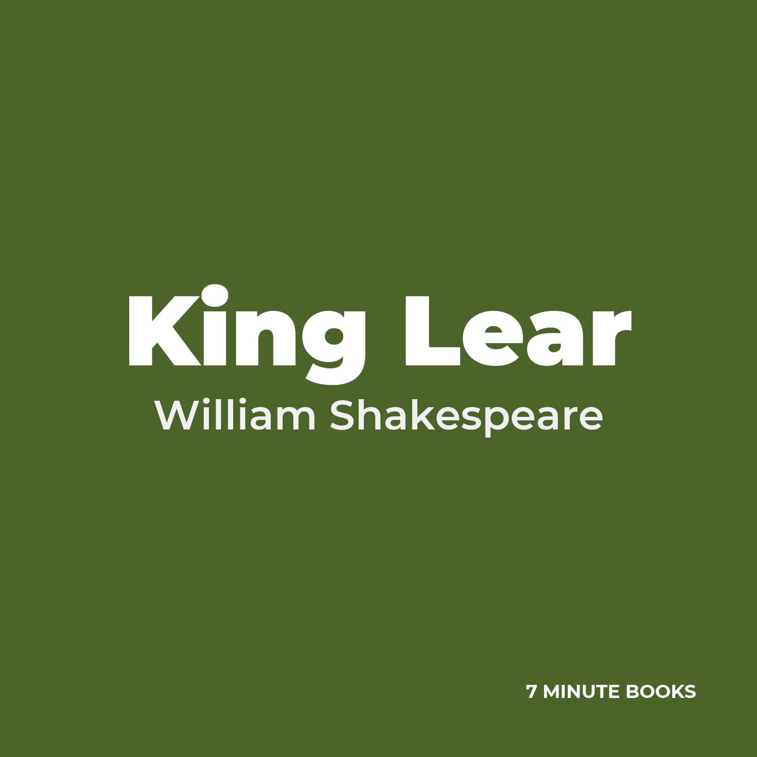 King Lear cover