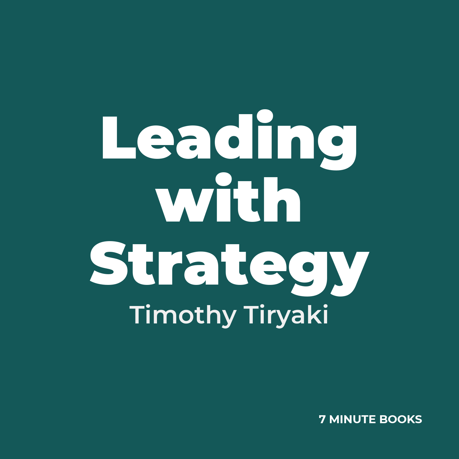 Leading with Strategy cover