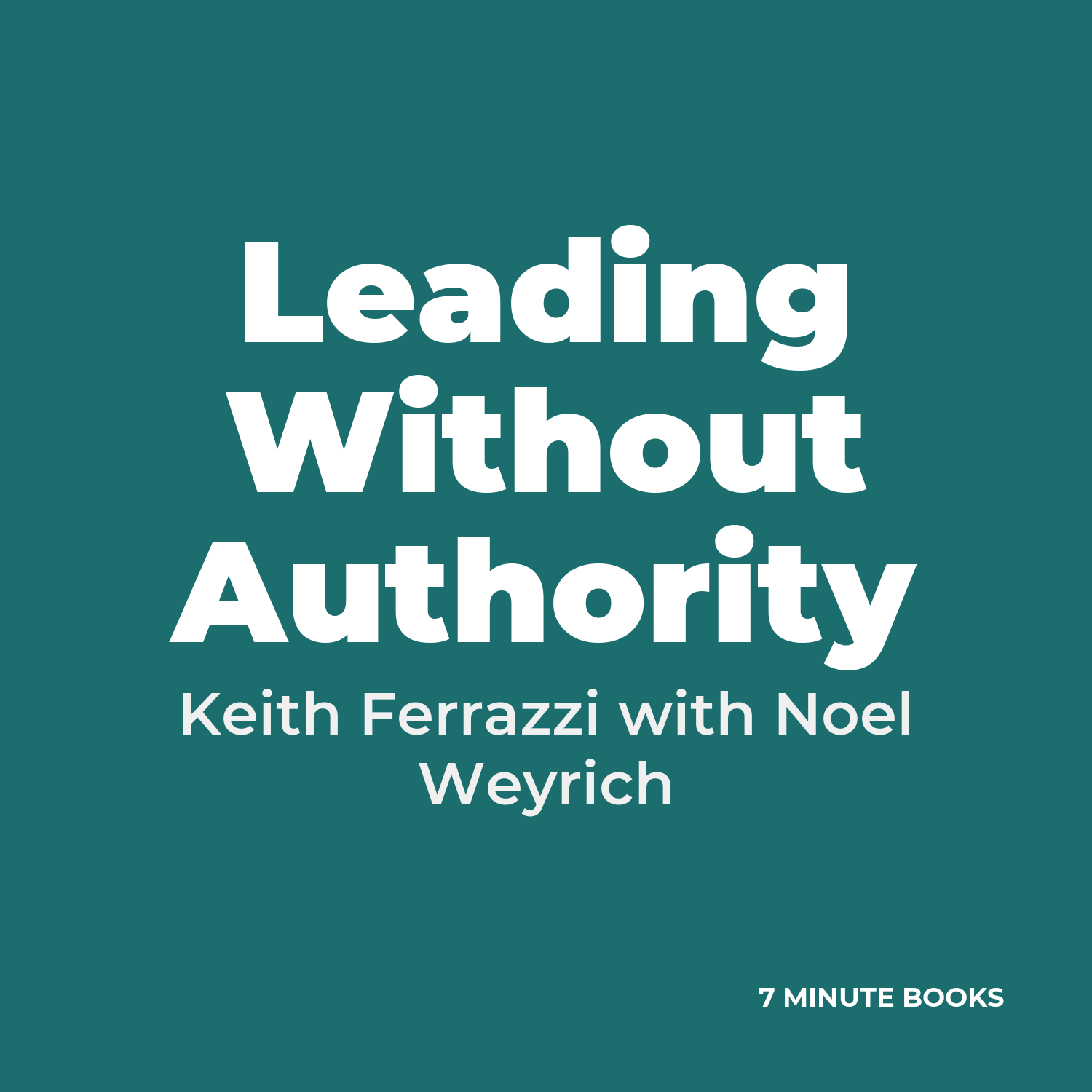 Leading Without Authority cover