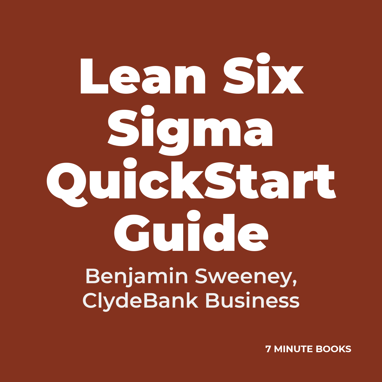 Lean Six Sigma QuickStart Guide cover