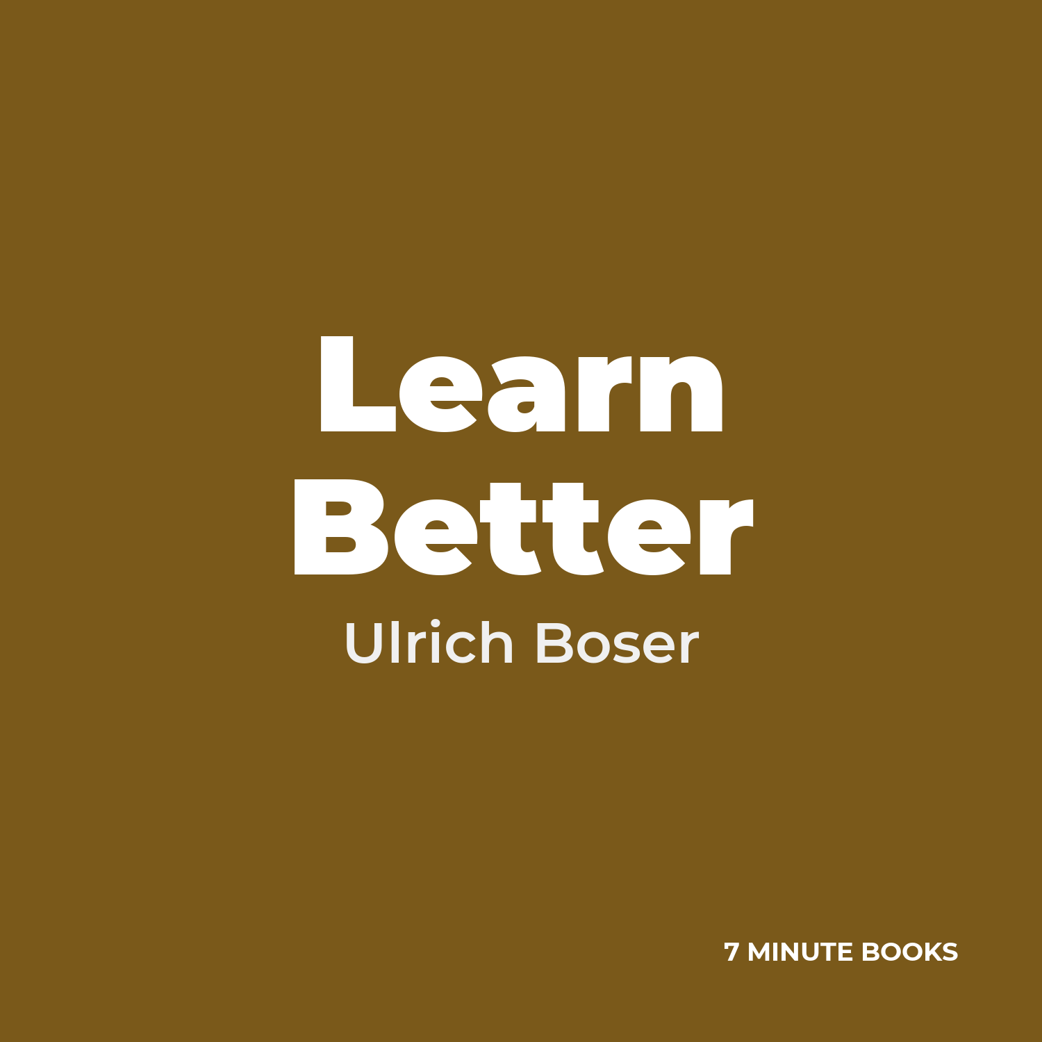 Learn Better cover