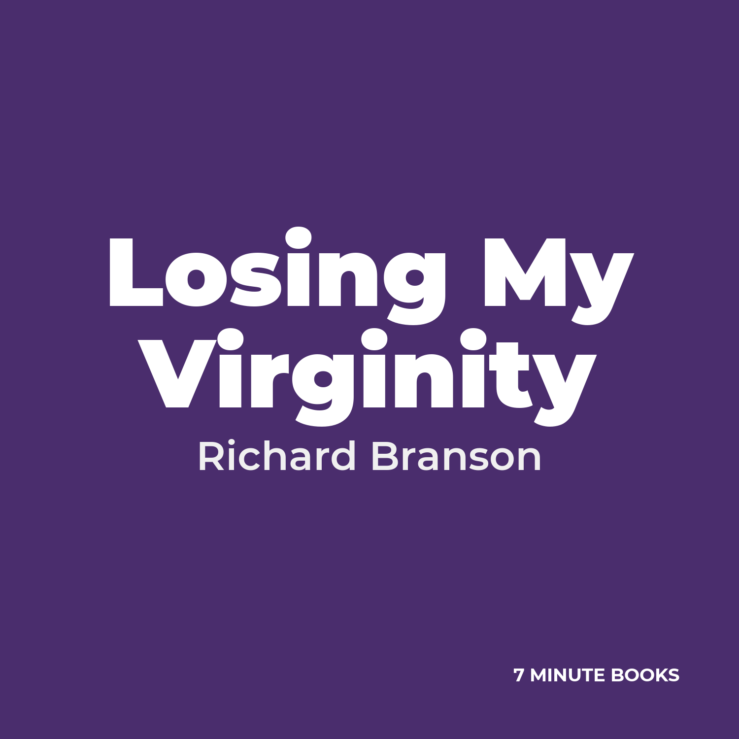Losing My Virginity cover