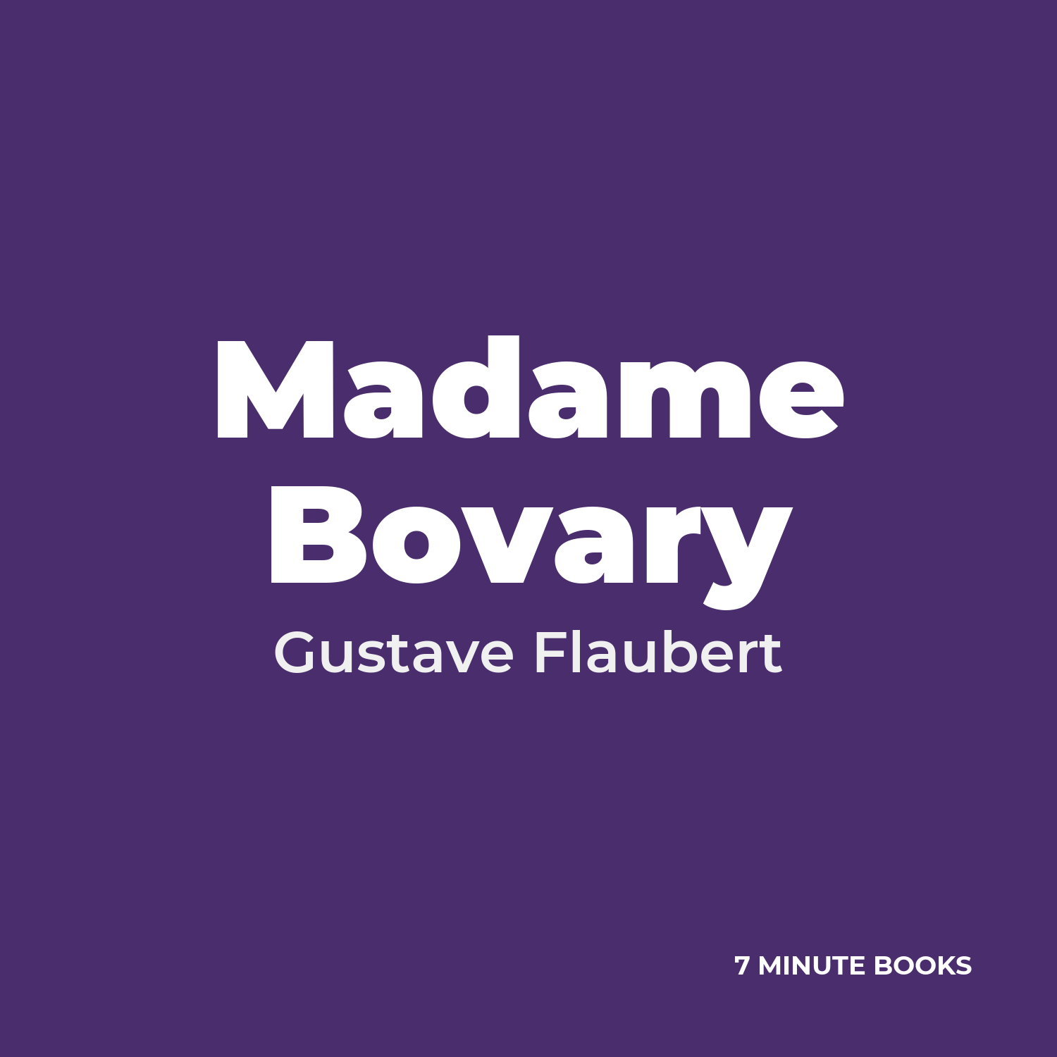 Madame Bovary cover