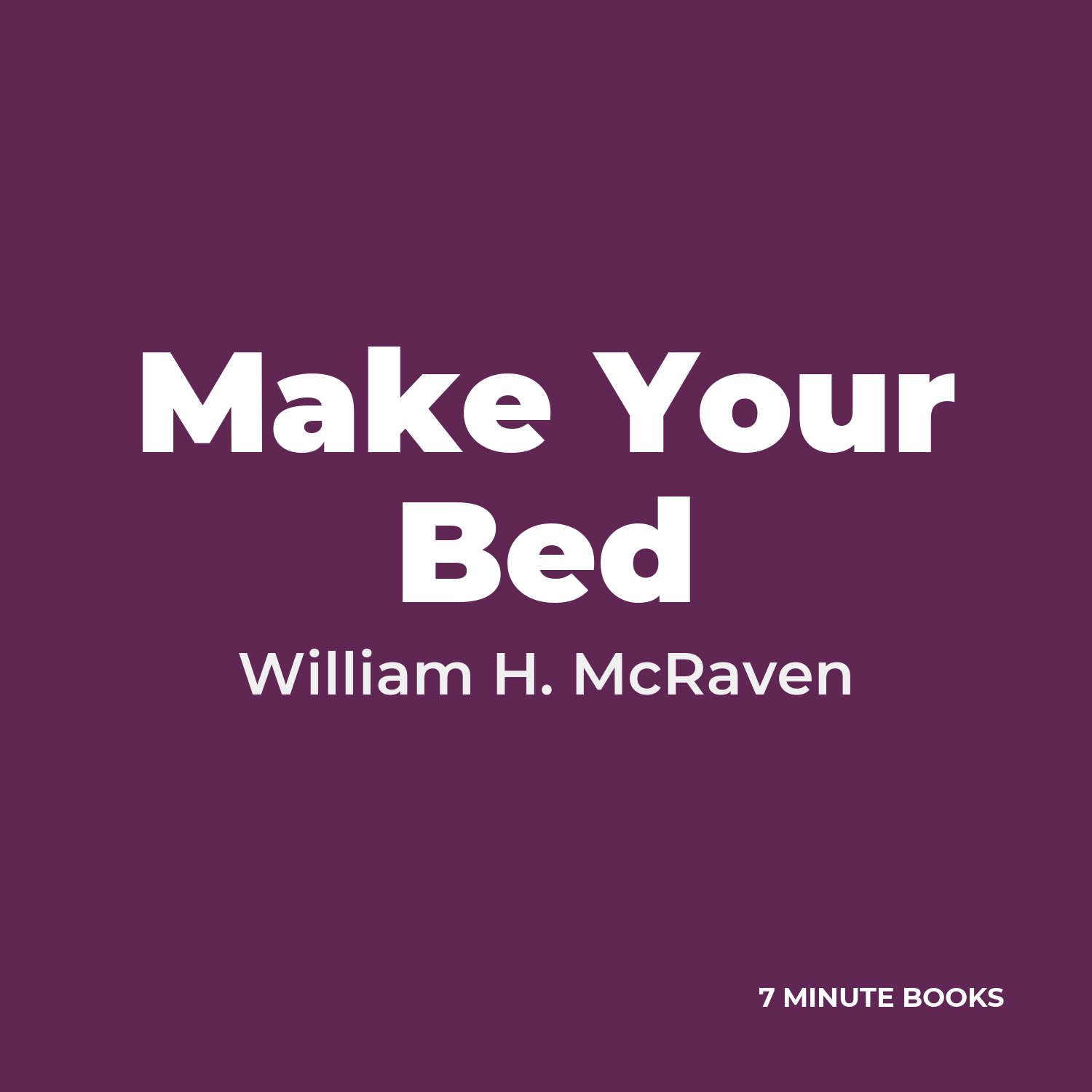 Make Your Bed cover