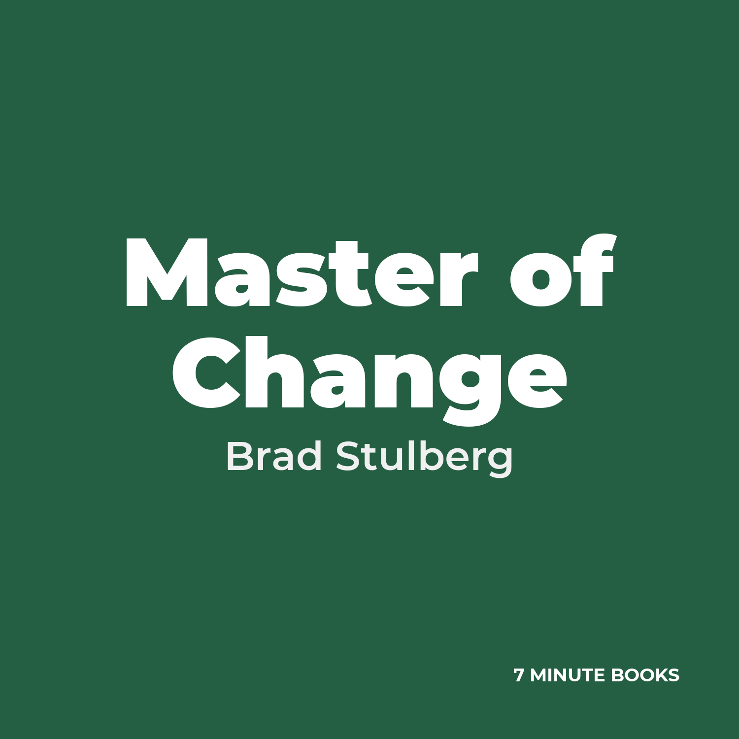 Master of Change cover