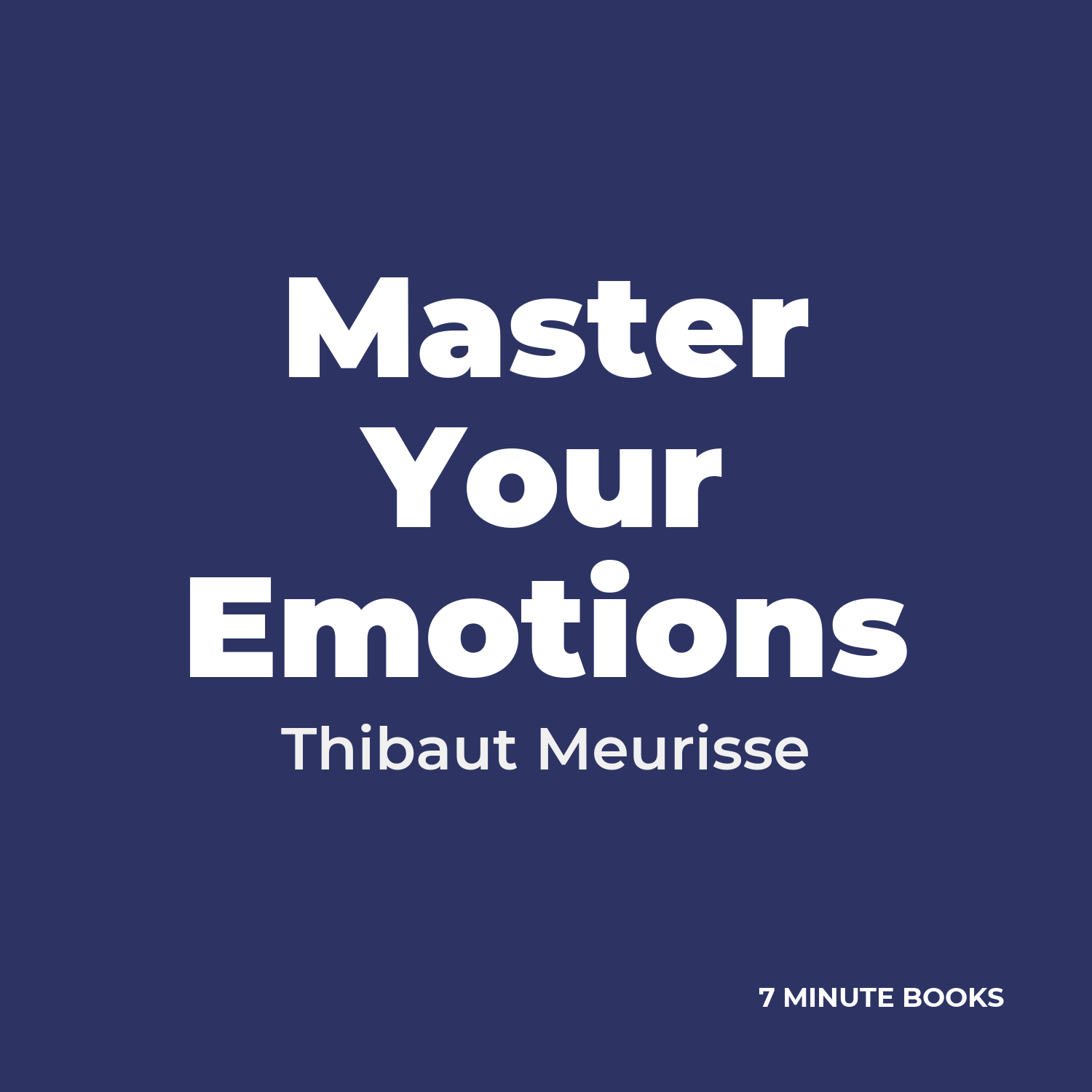 Master Your Emotions cover