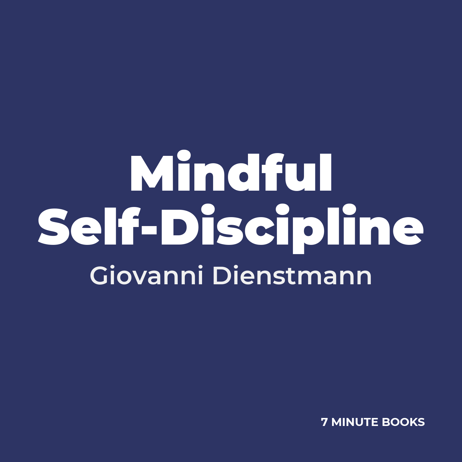 Mindful Self-Discipline cover