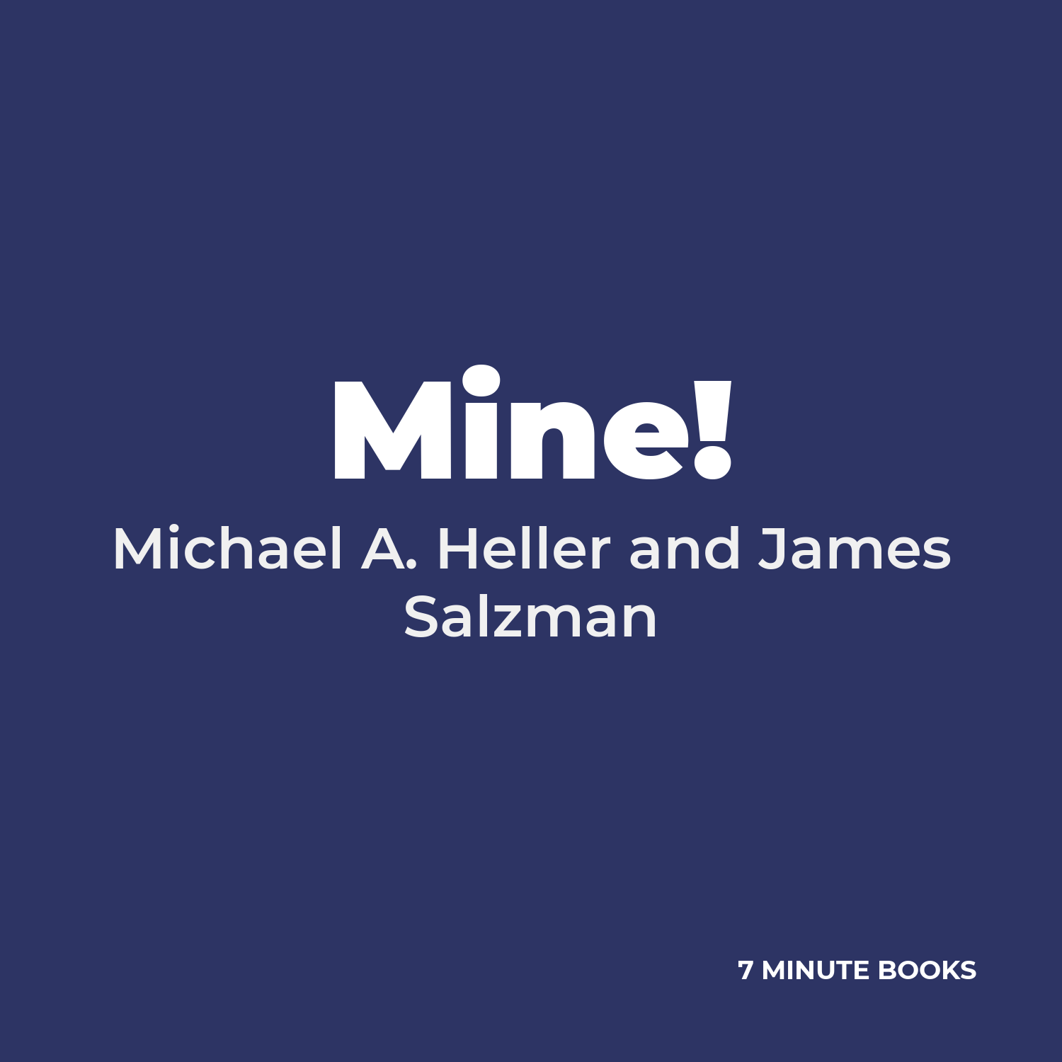 Mine! cover