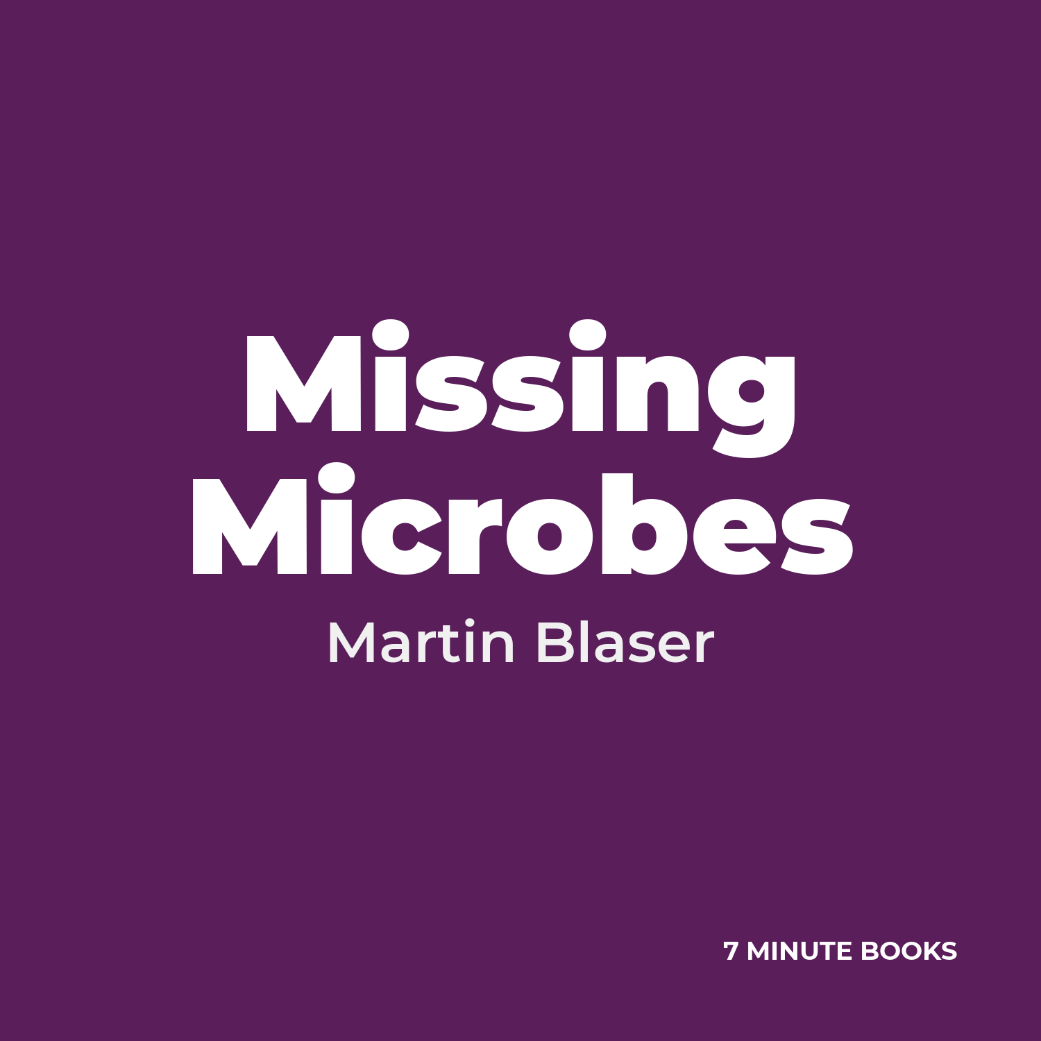 Missing Microbes cover