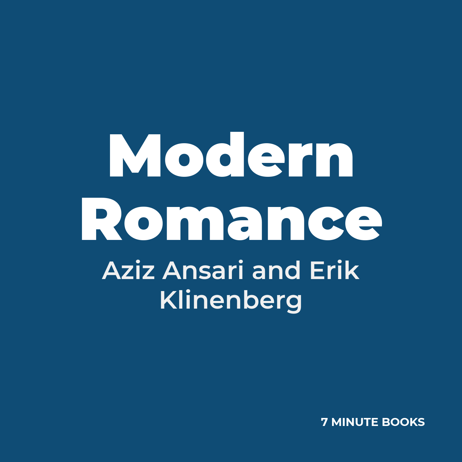 Modern Romance cover