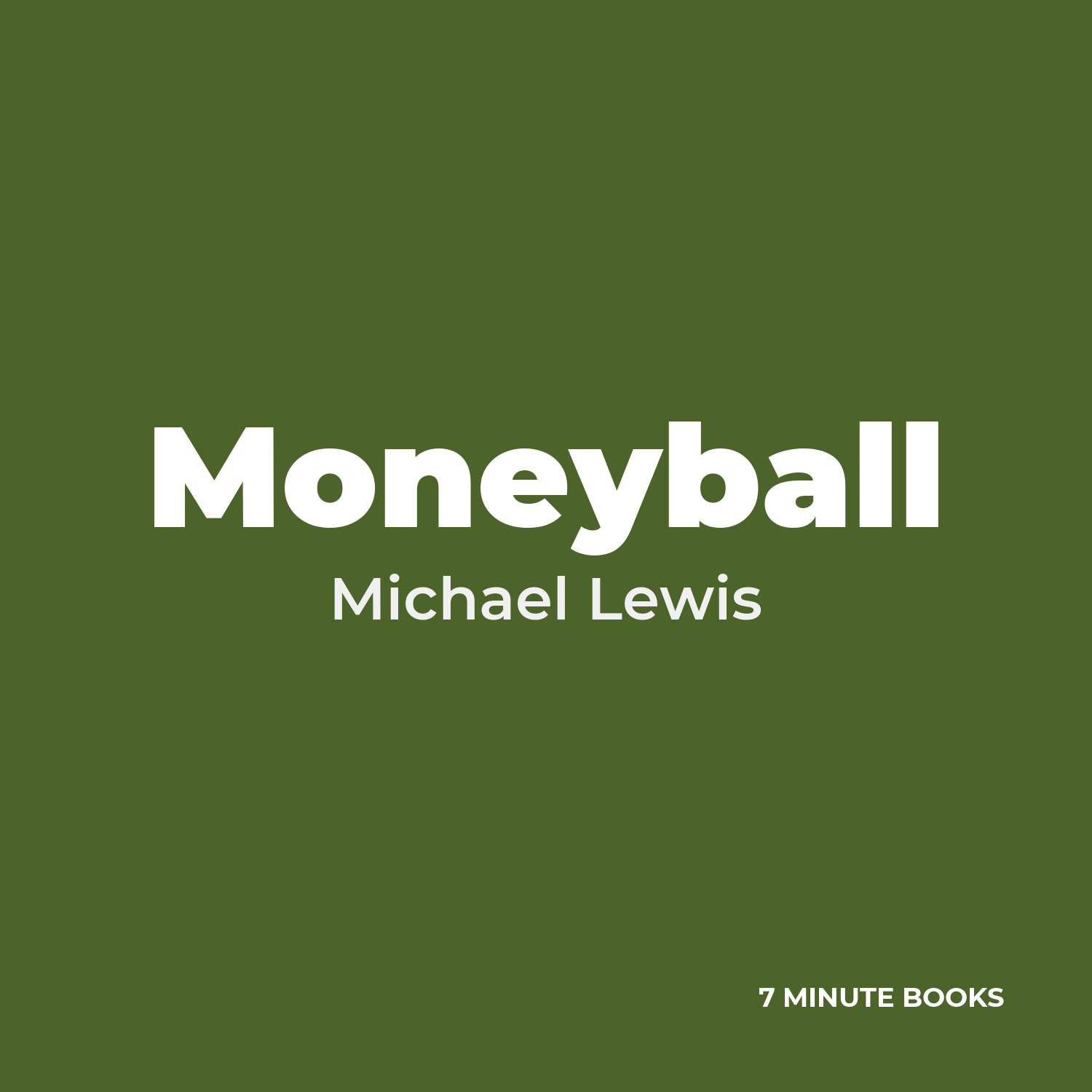 Moneyball cover