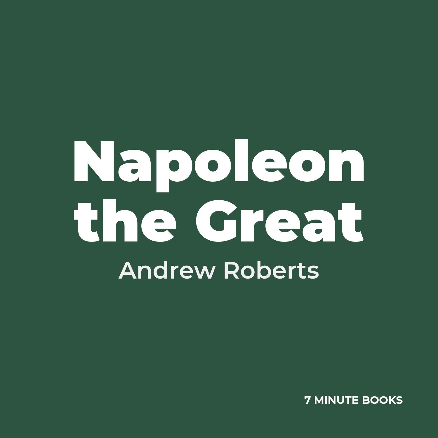 Napoleon the Great cover