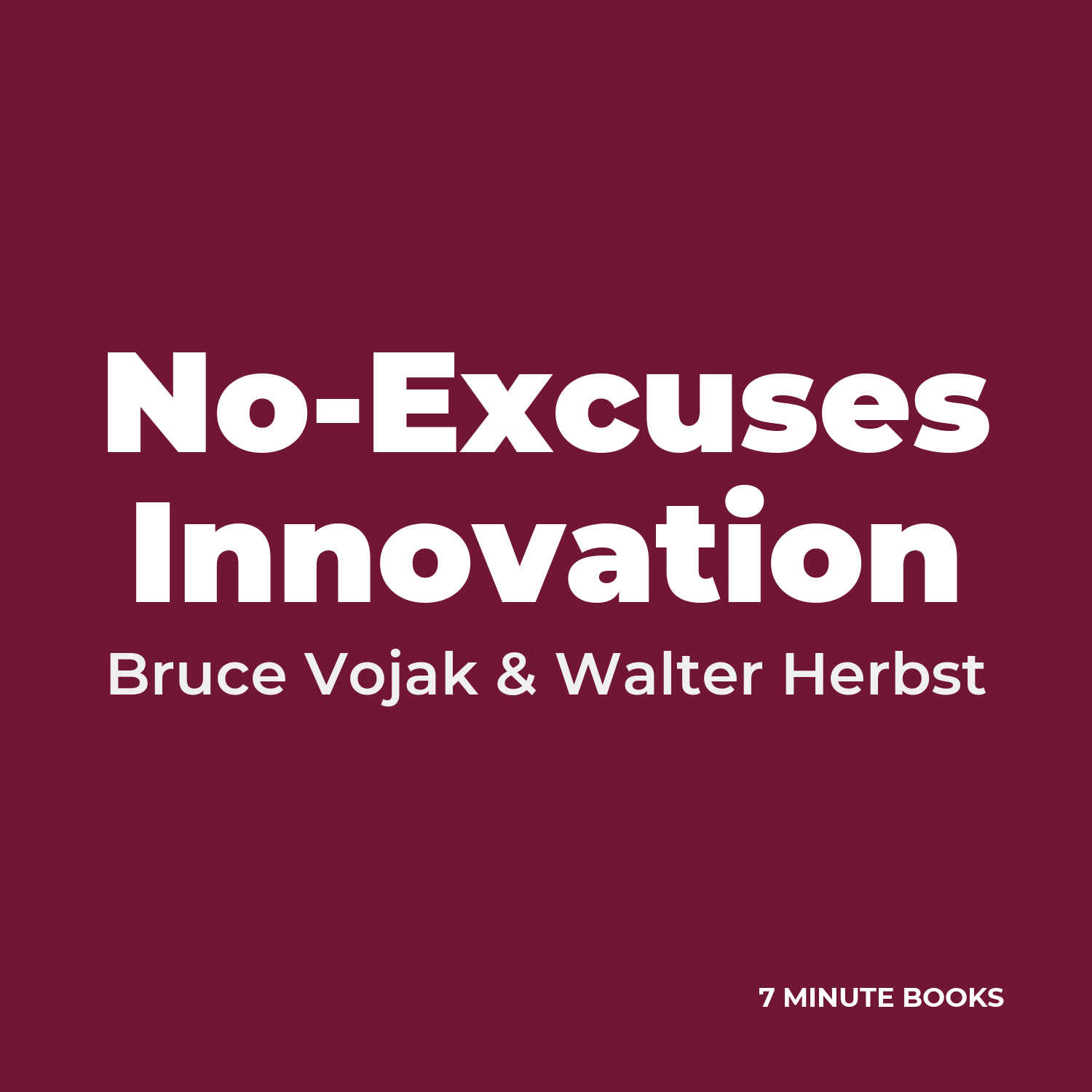 No-Excuses Innovation cover