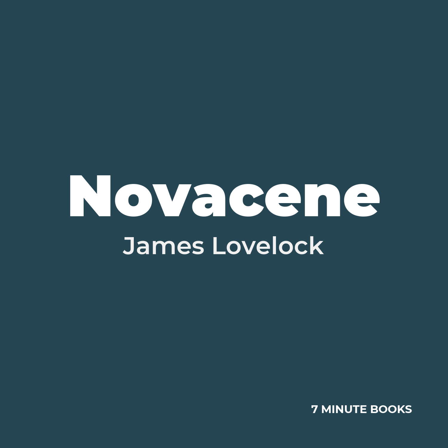 Novacene cover