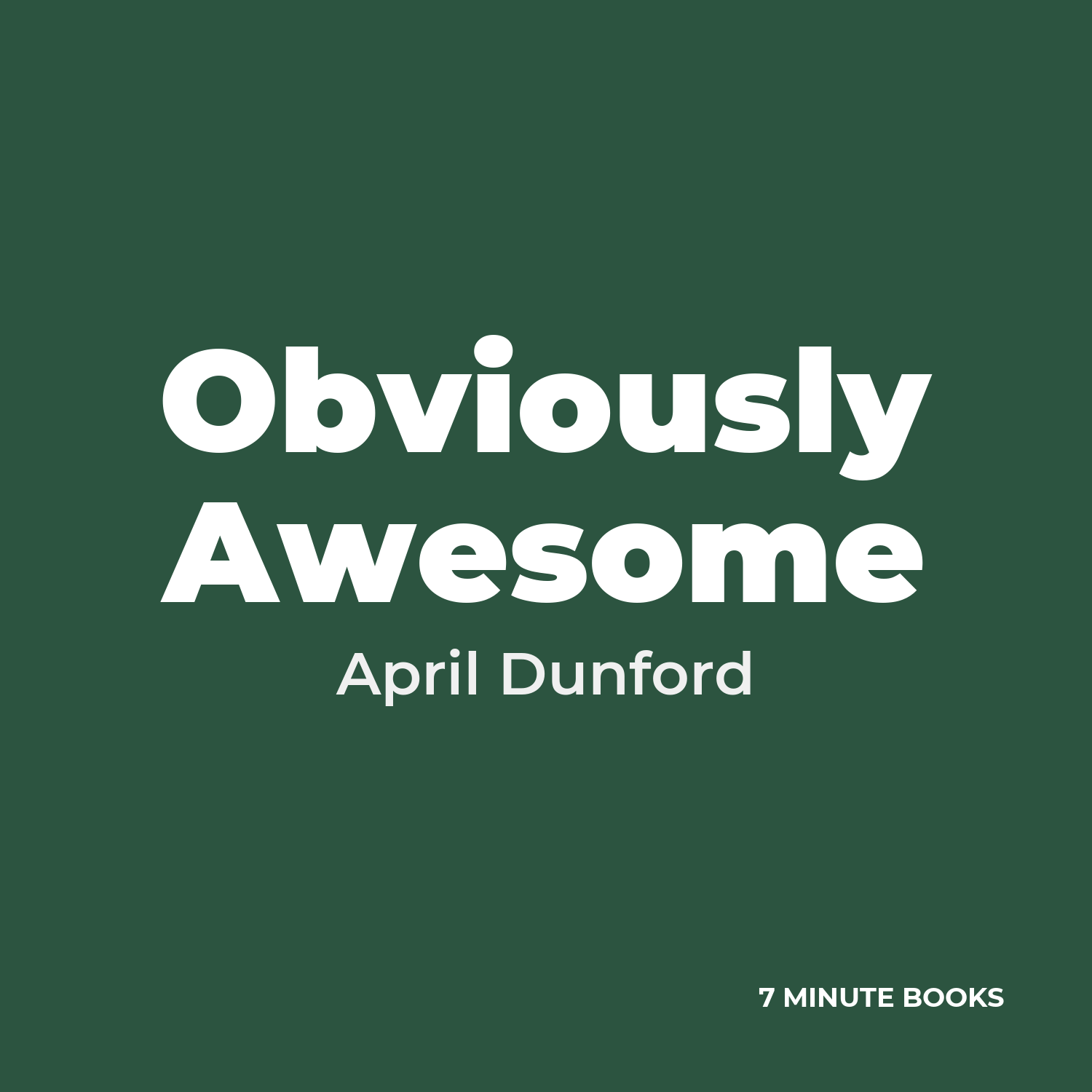 Obviously Awesome cover