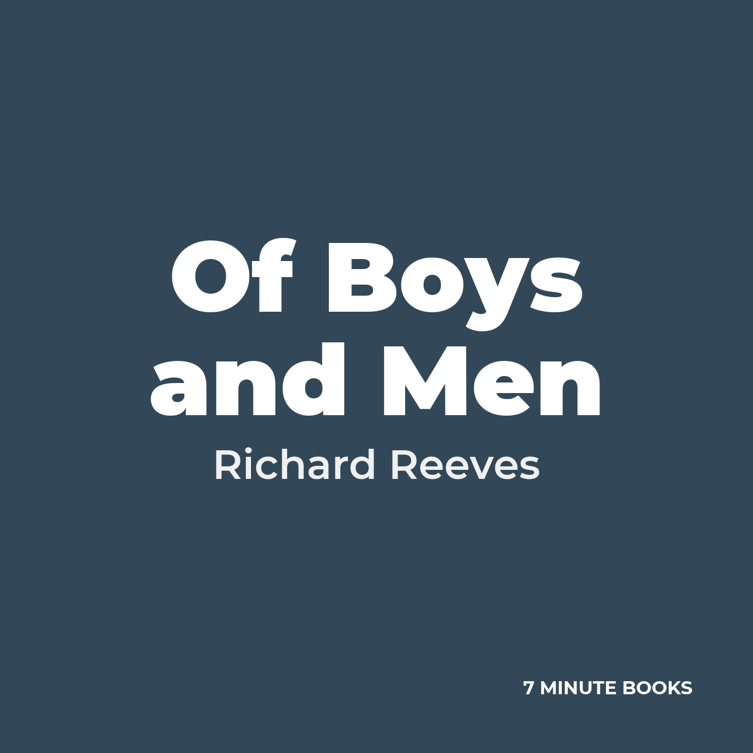 Of Boys and Men cover
