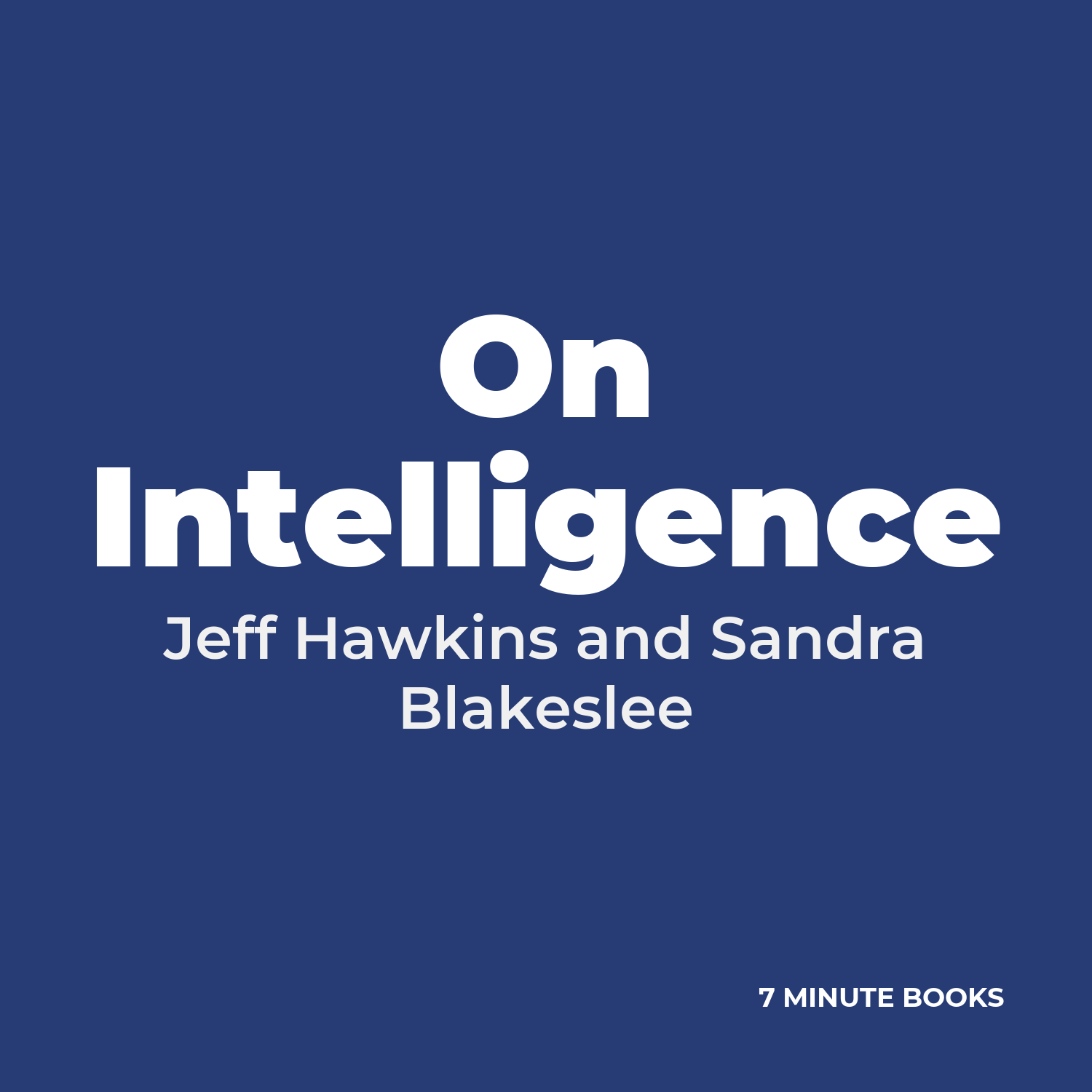 On Intelligence cover