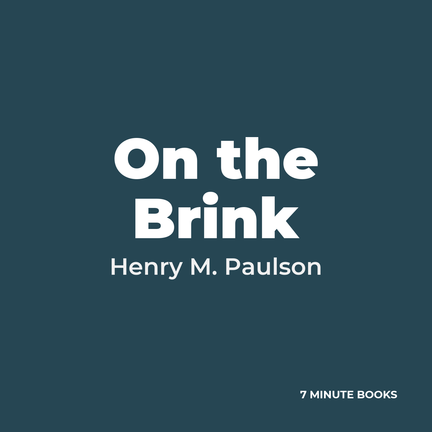 On the Brink cover