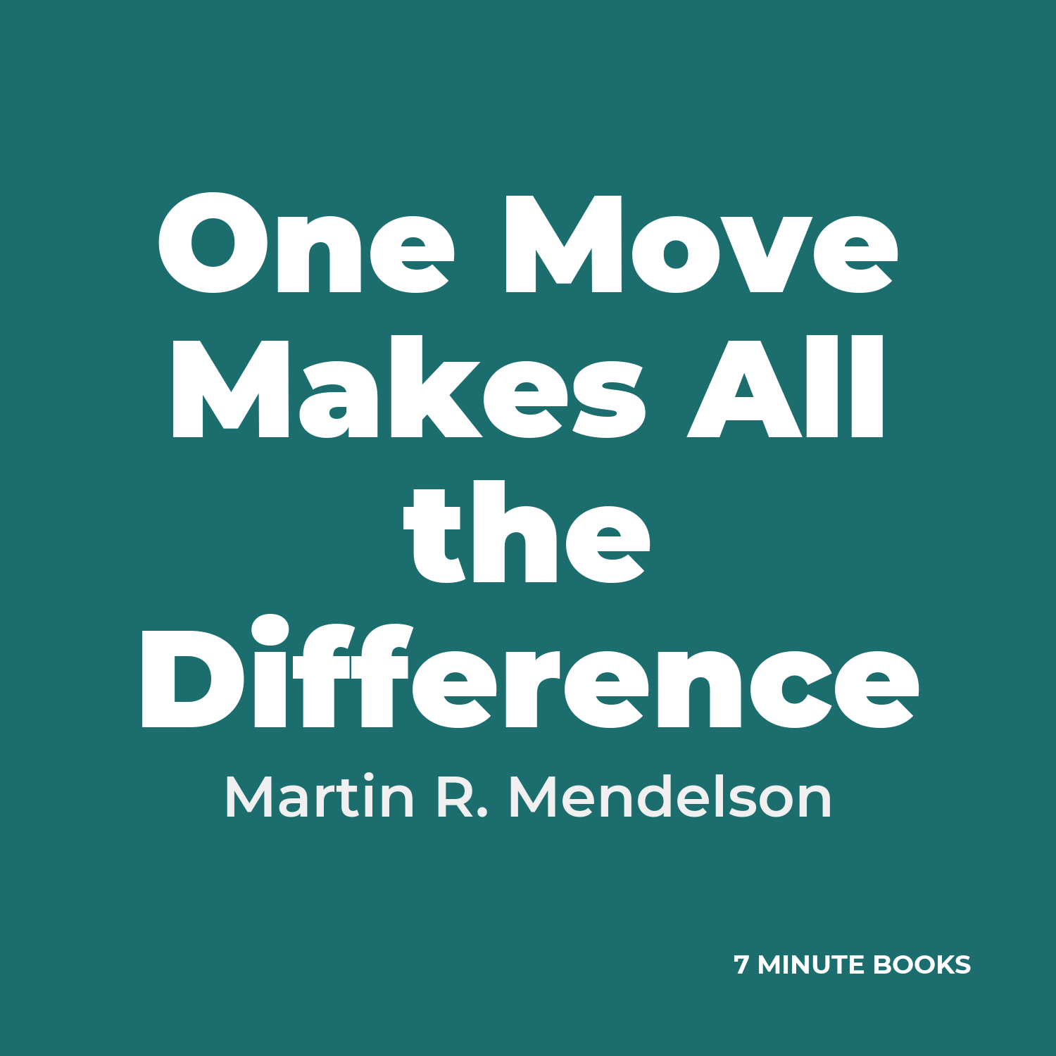 One Move Makes All the Difference cover