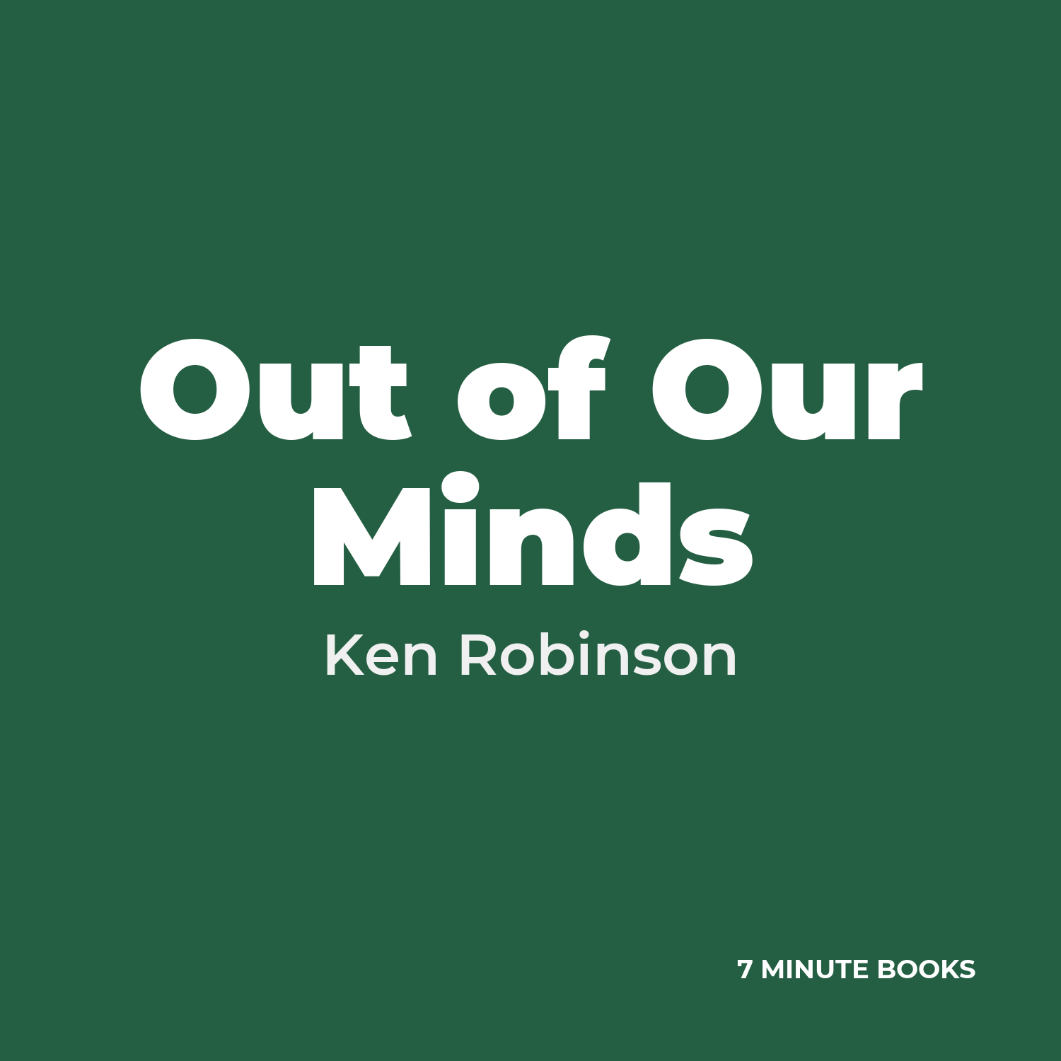 Out of Our Minds cover