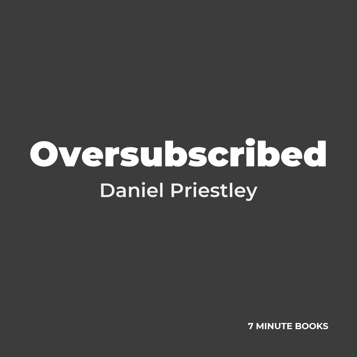 Oversubscribed cover