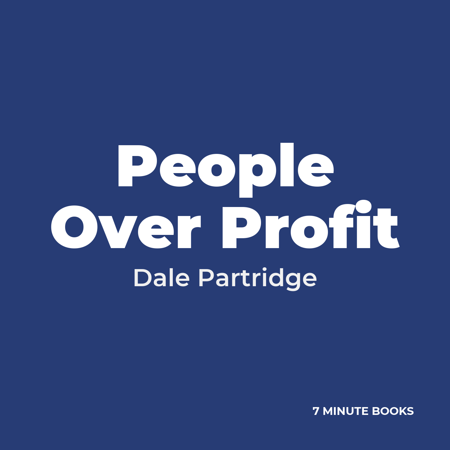 People Over Profit cover