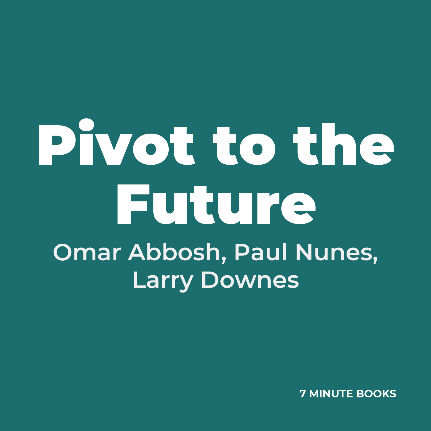Pivot to the Future cover