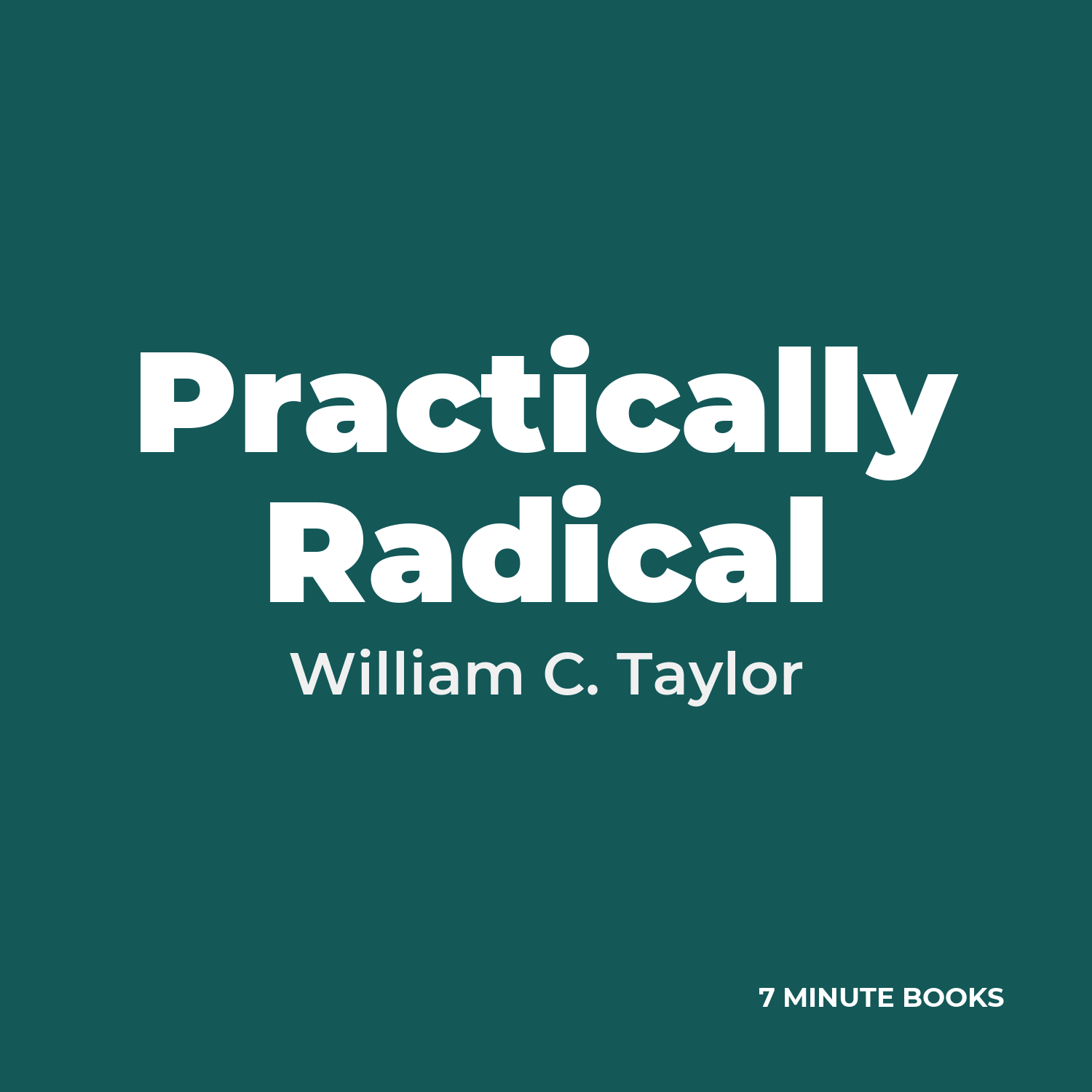 Practically Radical cover