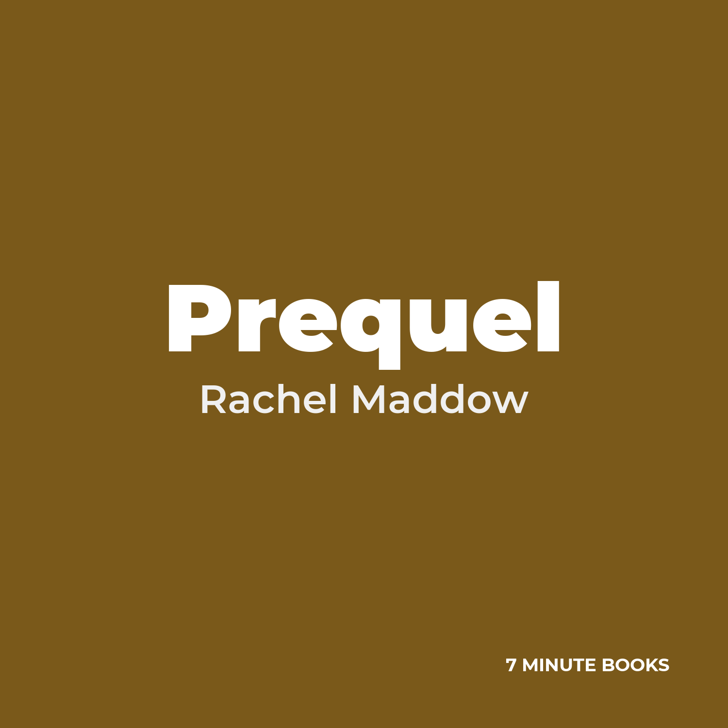 Prequel cover