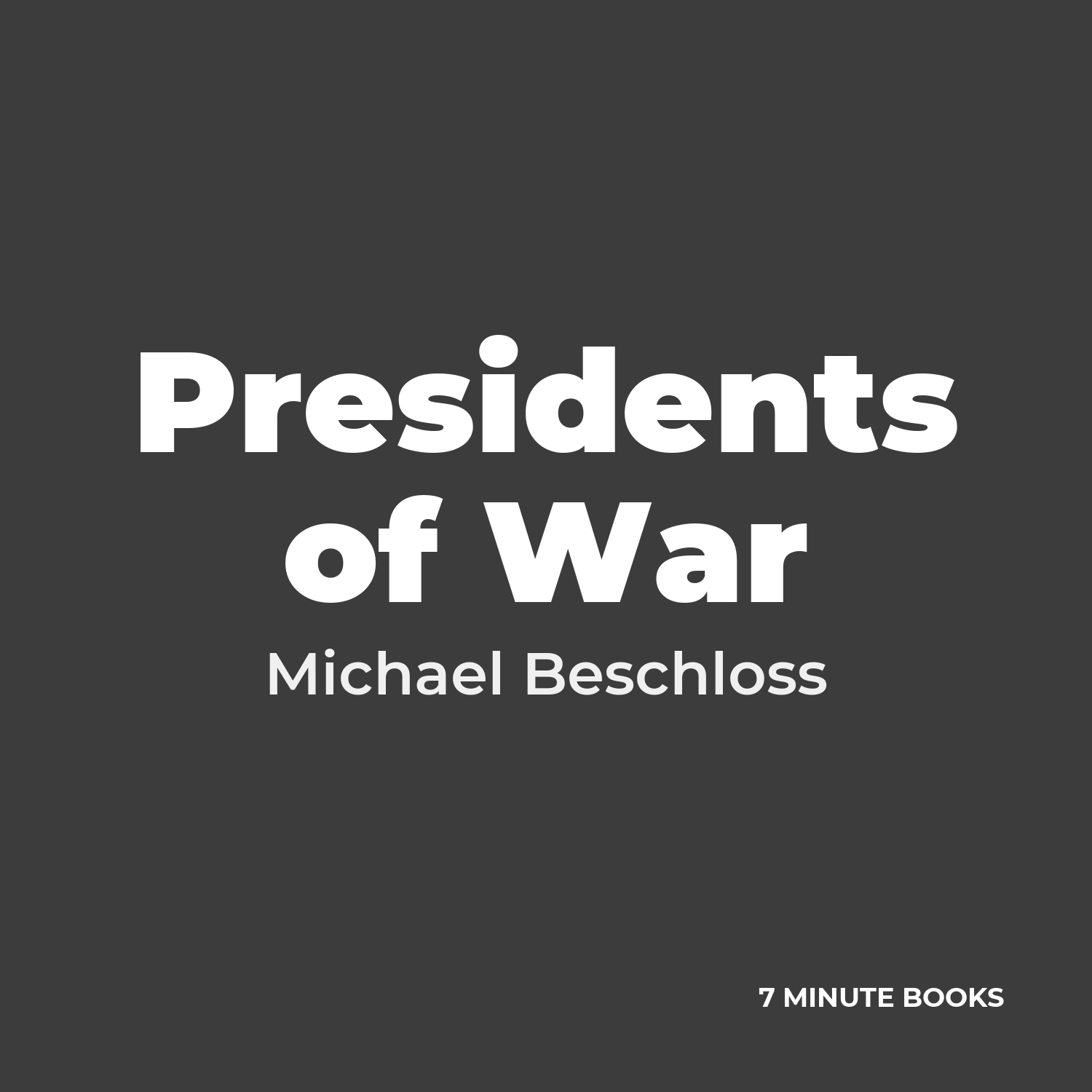 Presidents of War cover