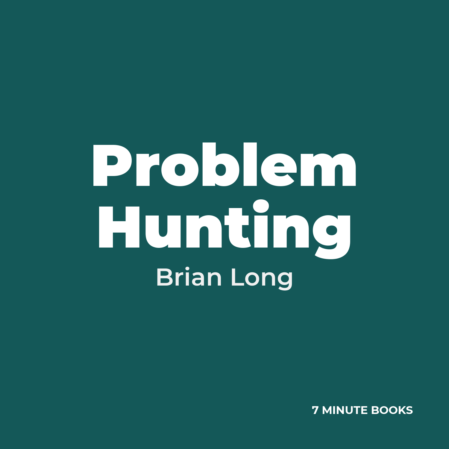Problem Hunting cover