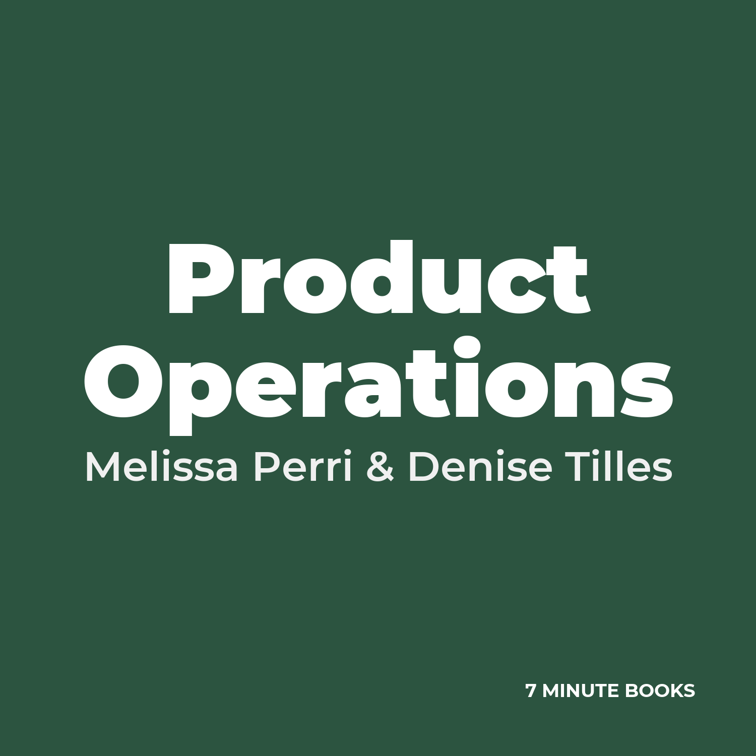 Product Operations cover