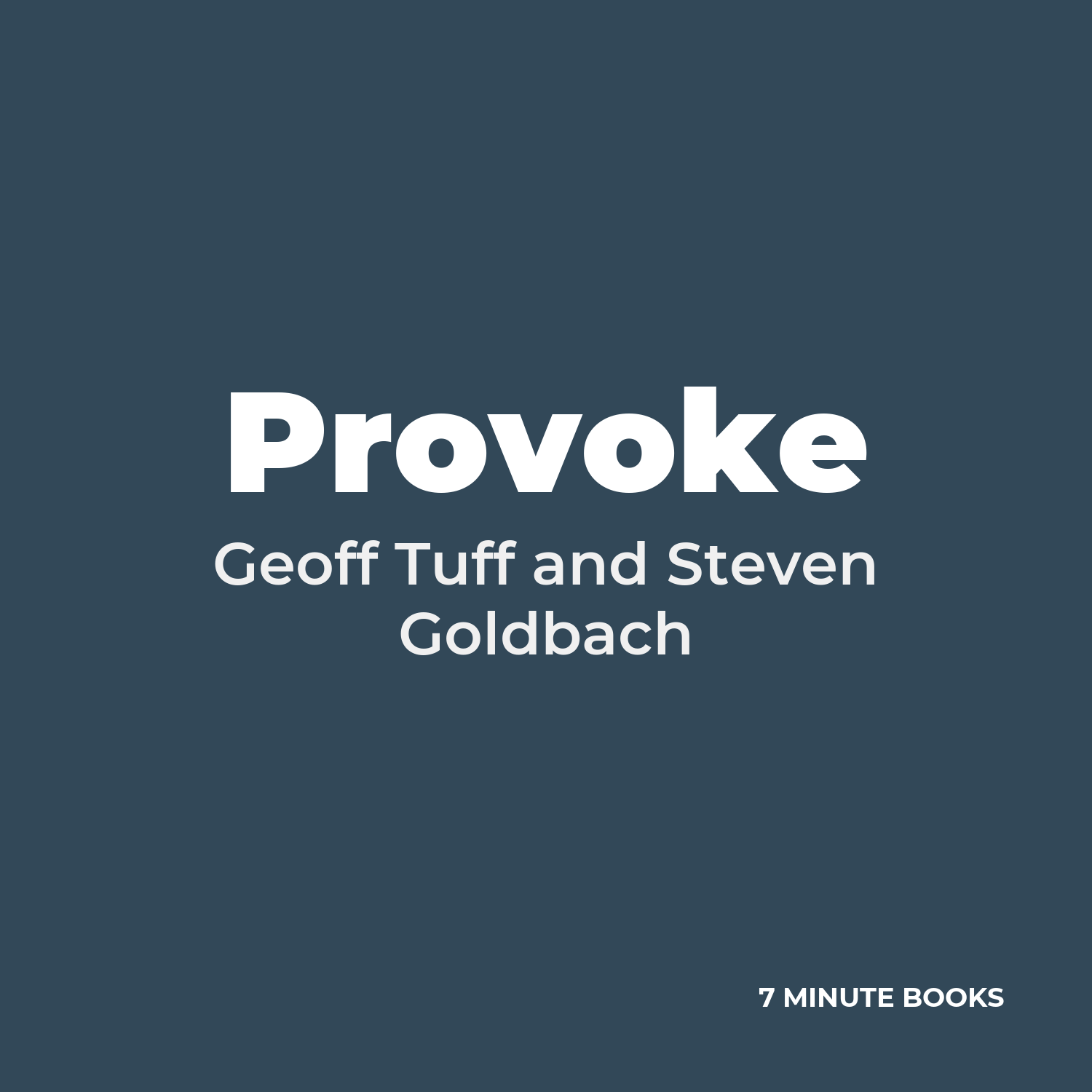Provoke cover