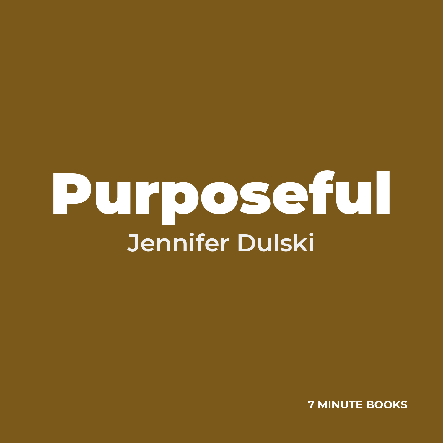 Purposeful cover