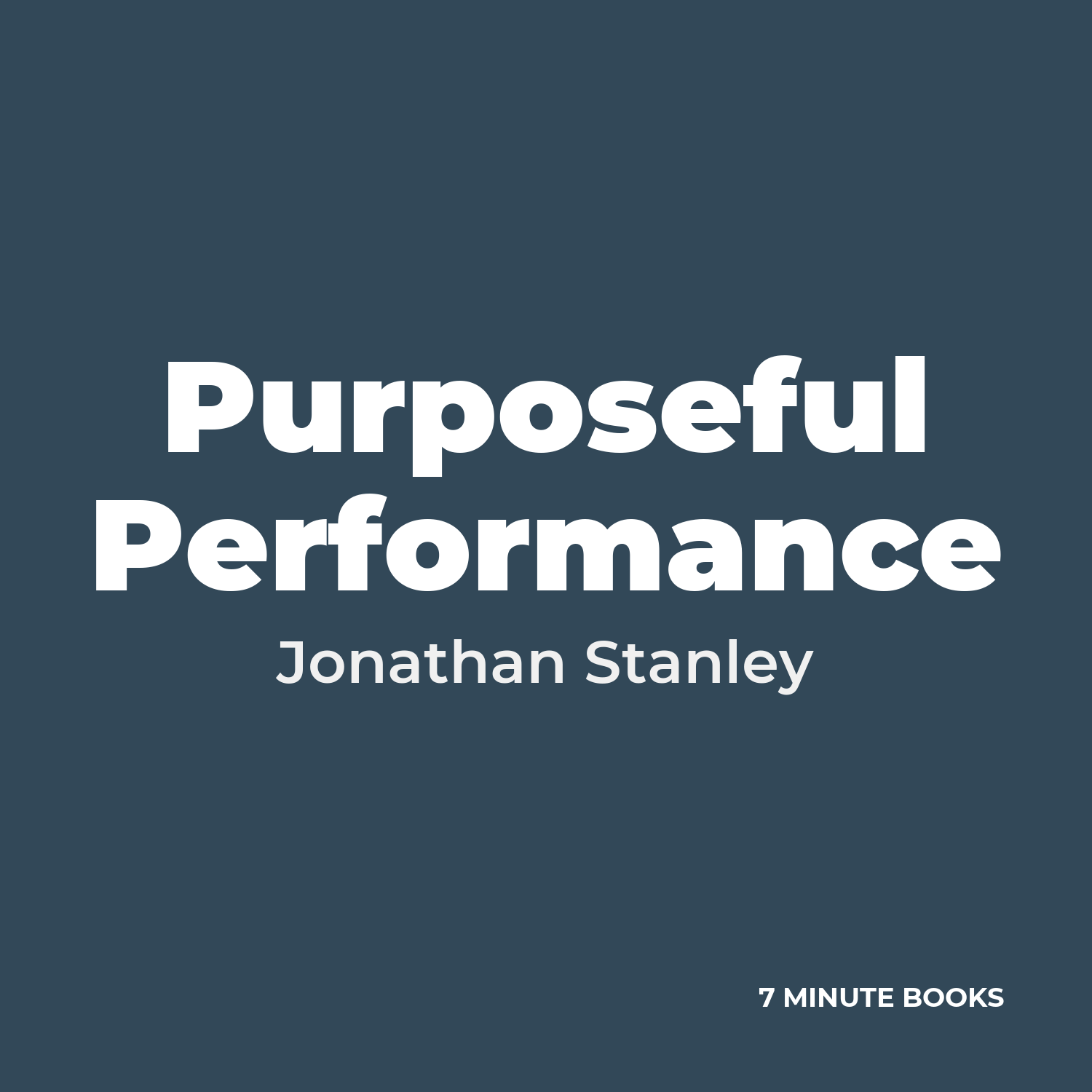 Purposeful Performance cover