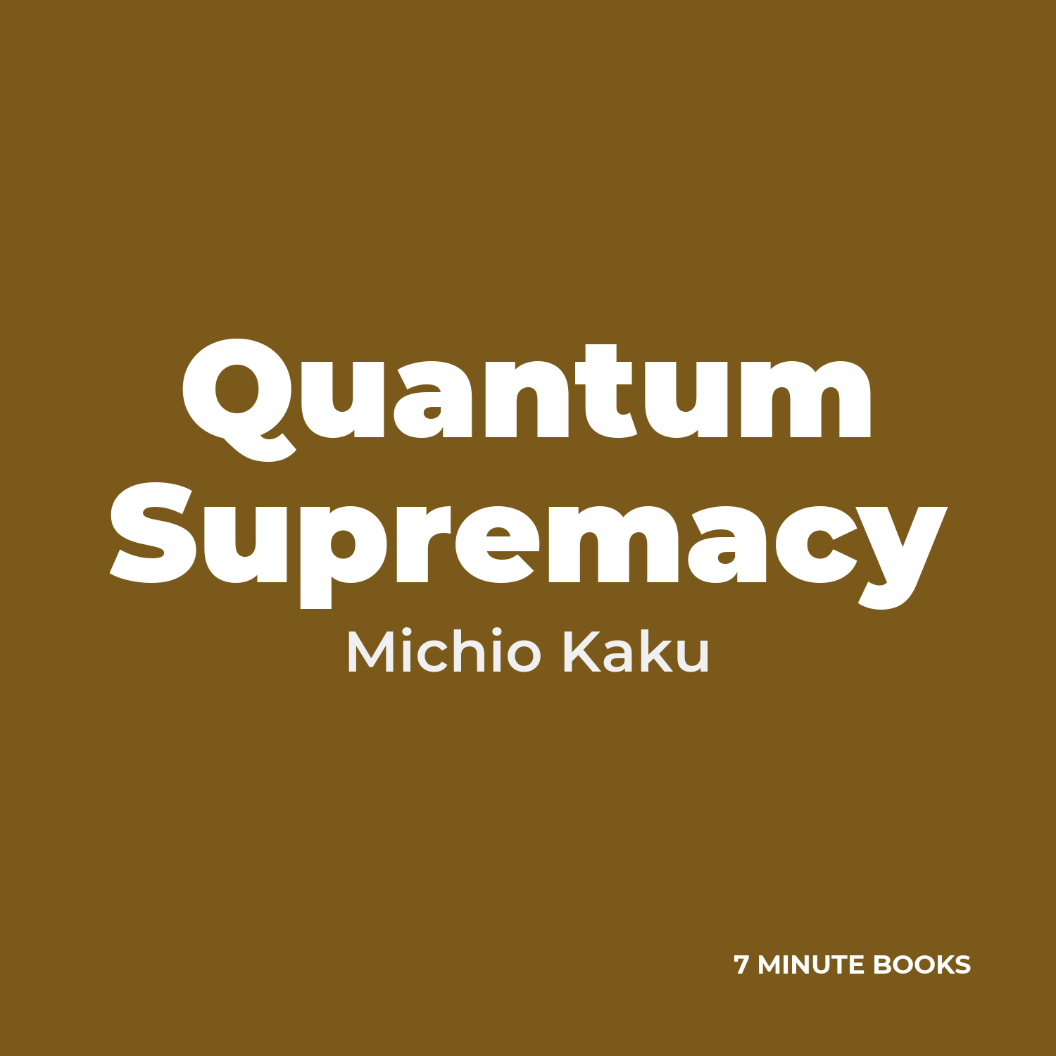 Quantum Supremacy cover