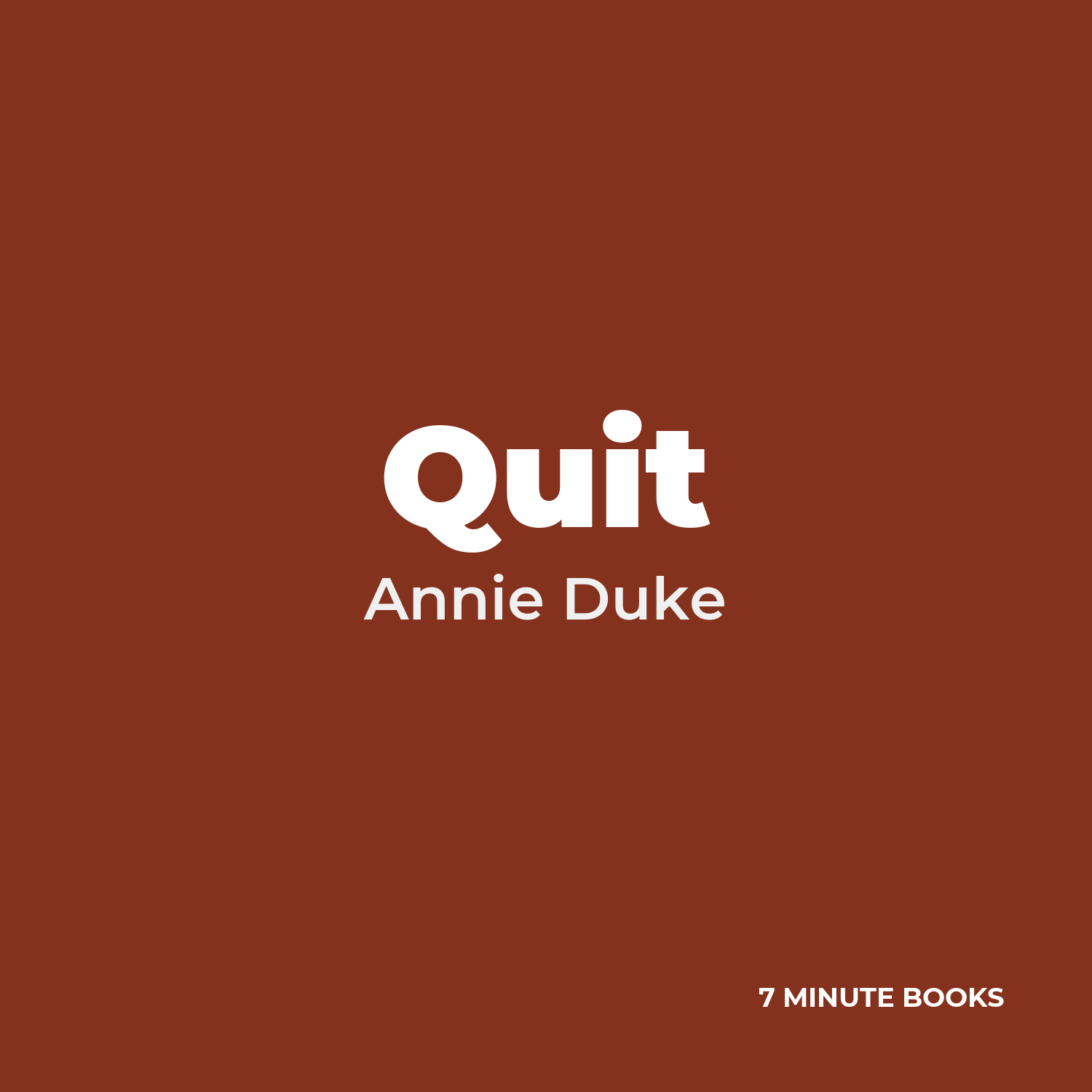 Quit cover