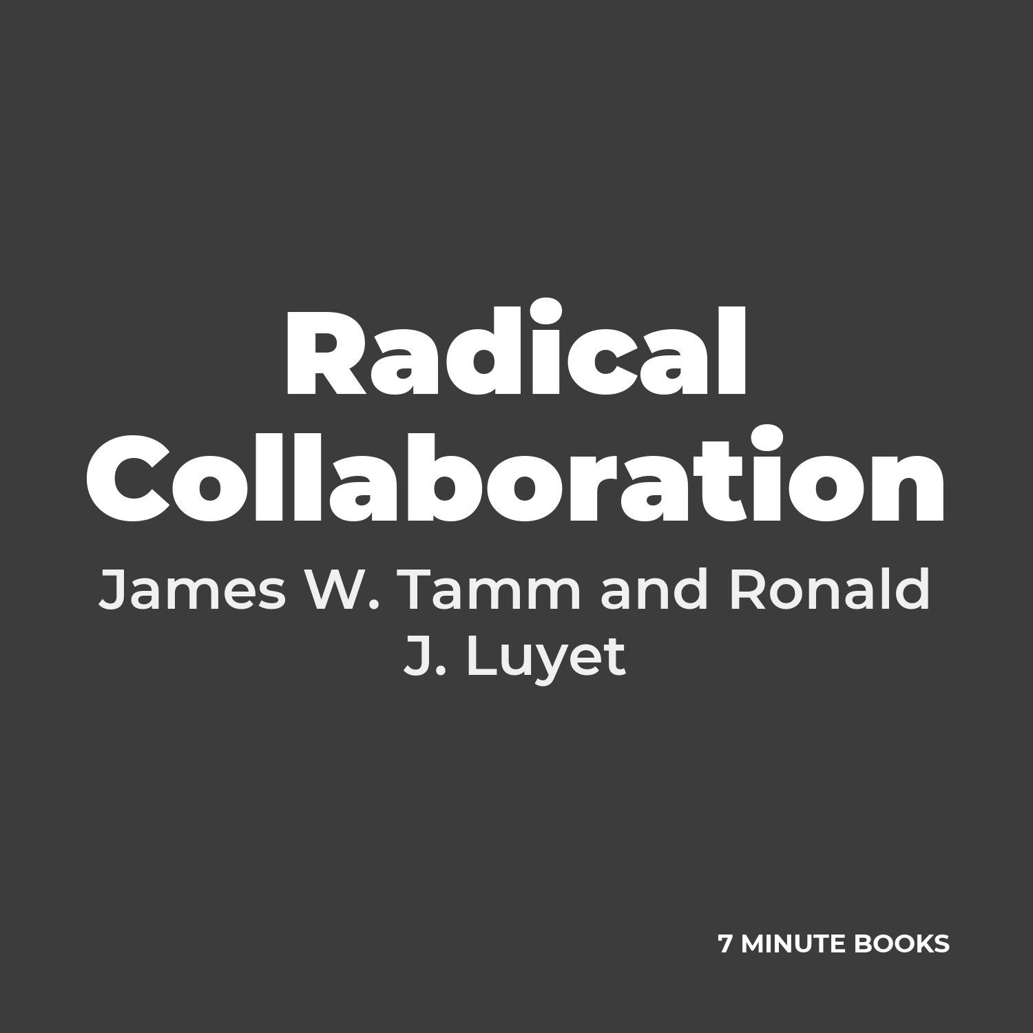 Radical Collaboration cover