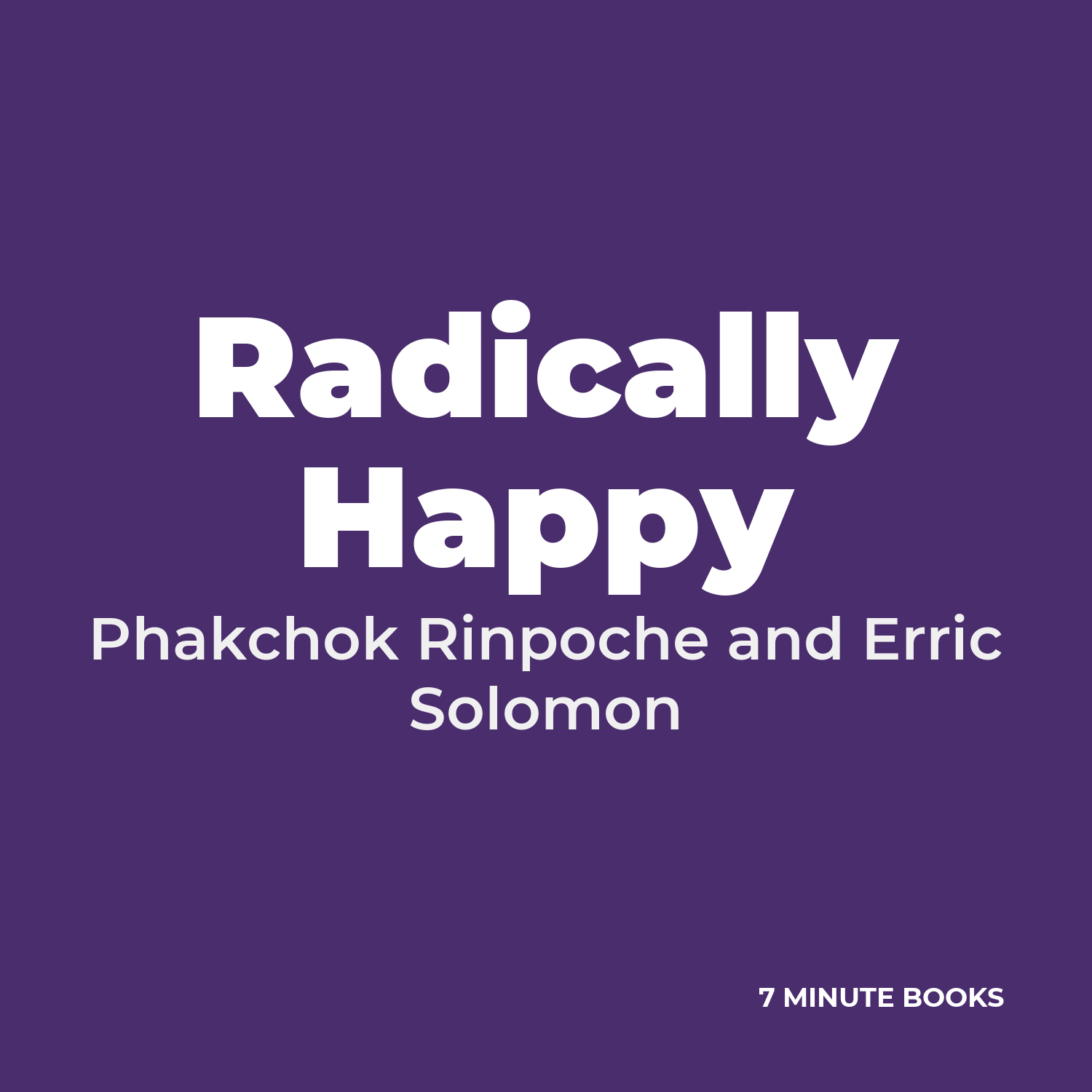 Radically Happy cover