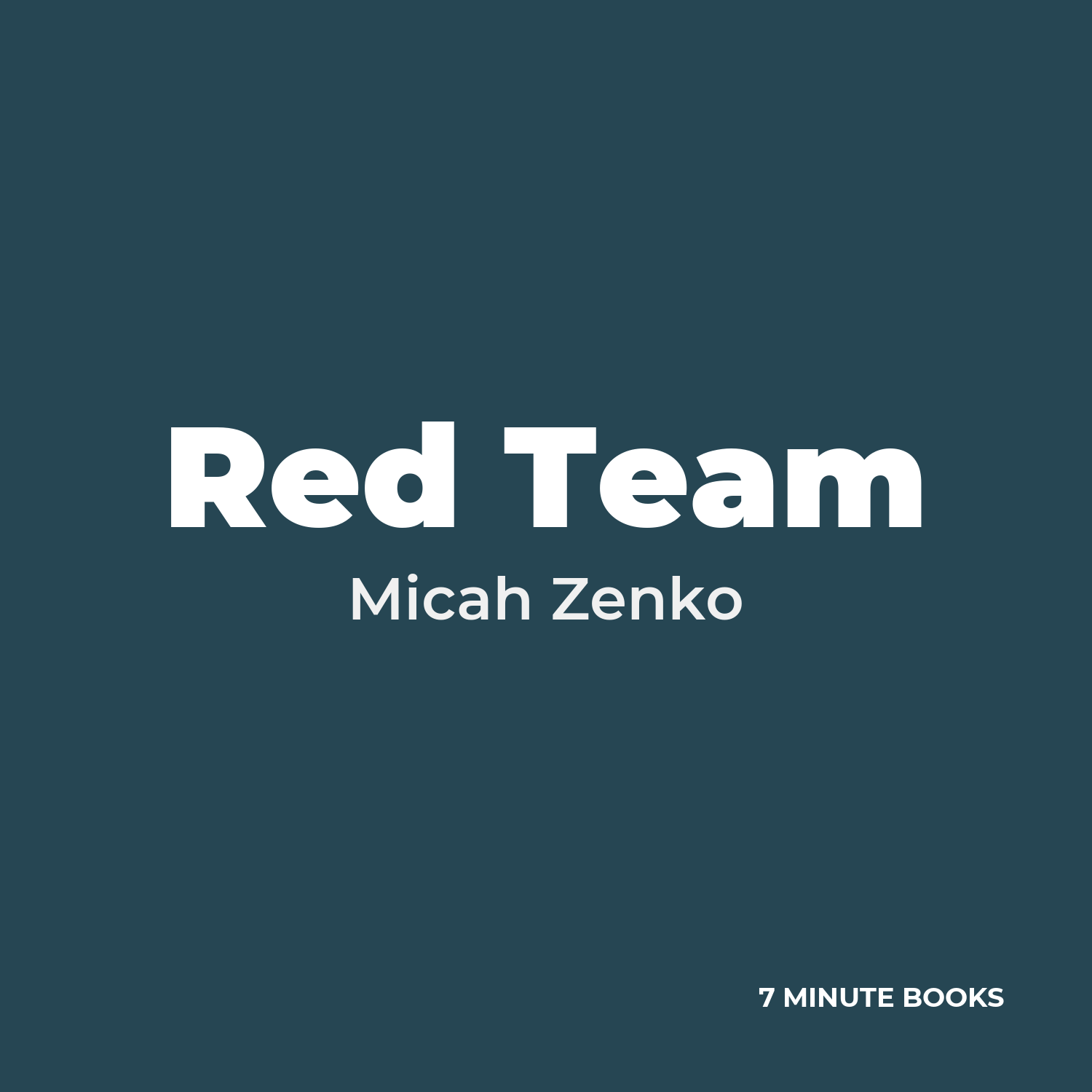 Red Team cover