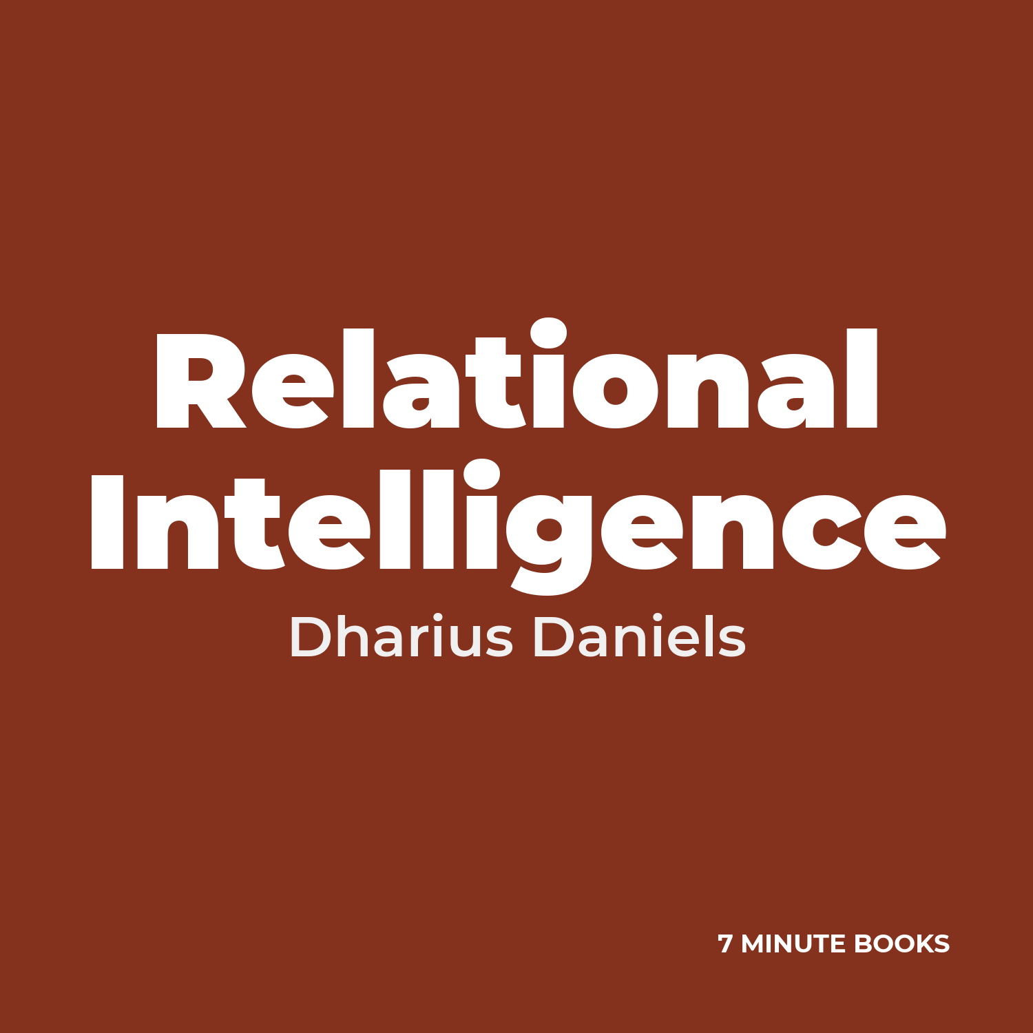 Relational Intelligence cover