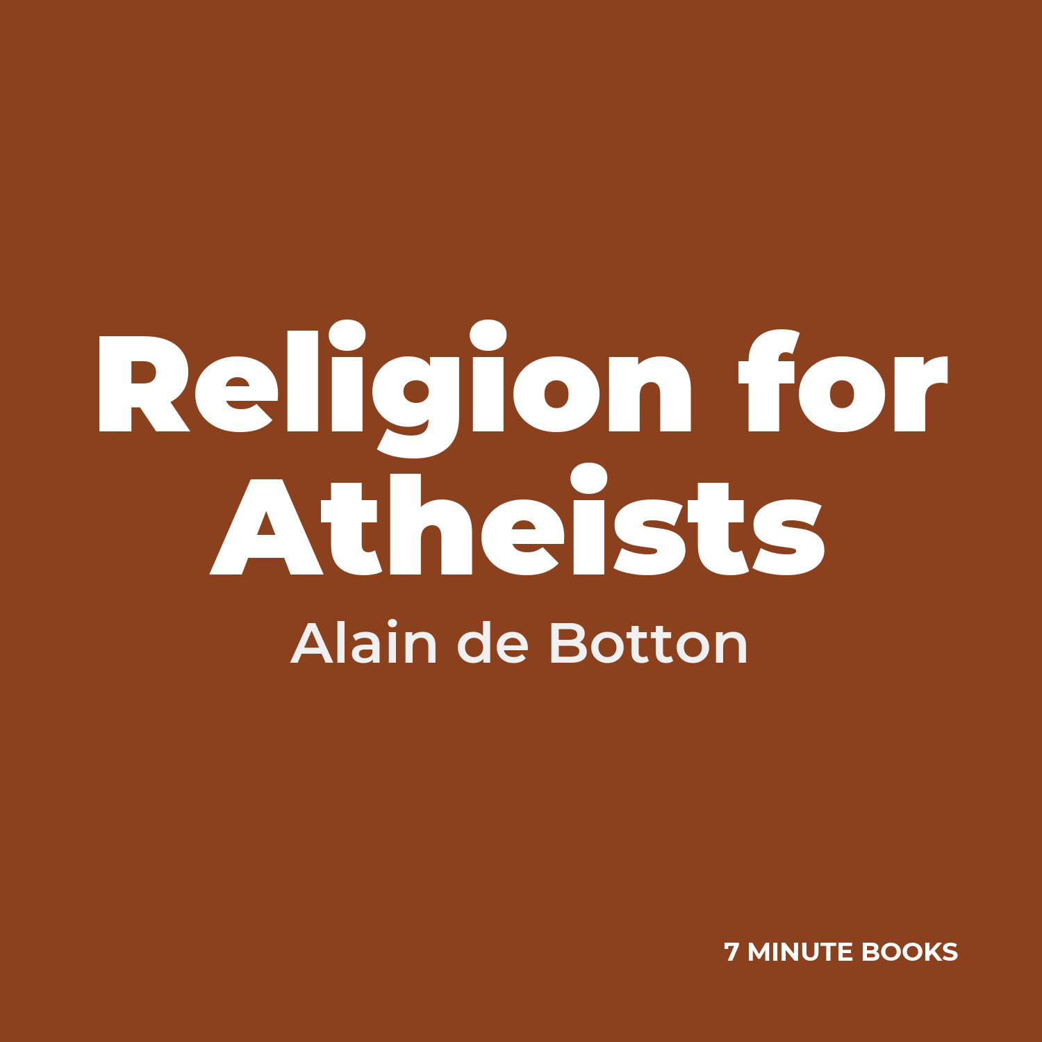 Religion for Atheists cover